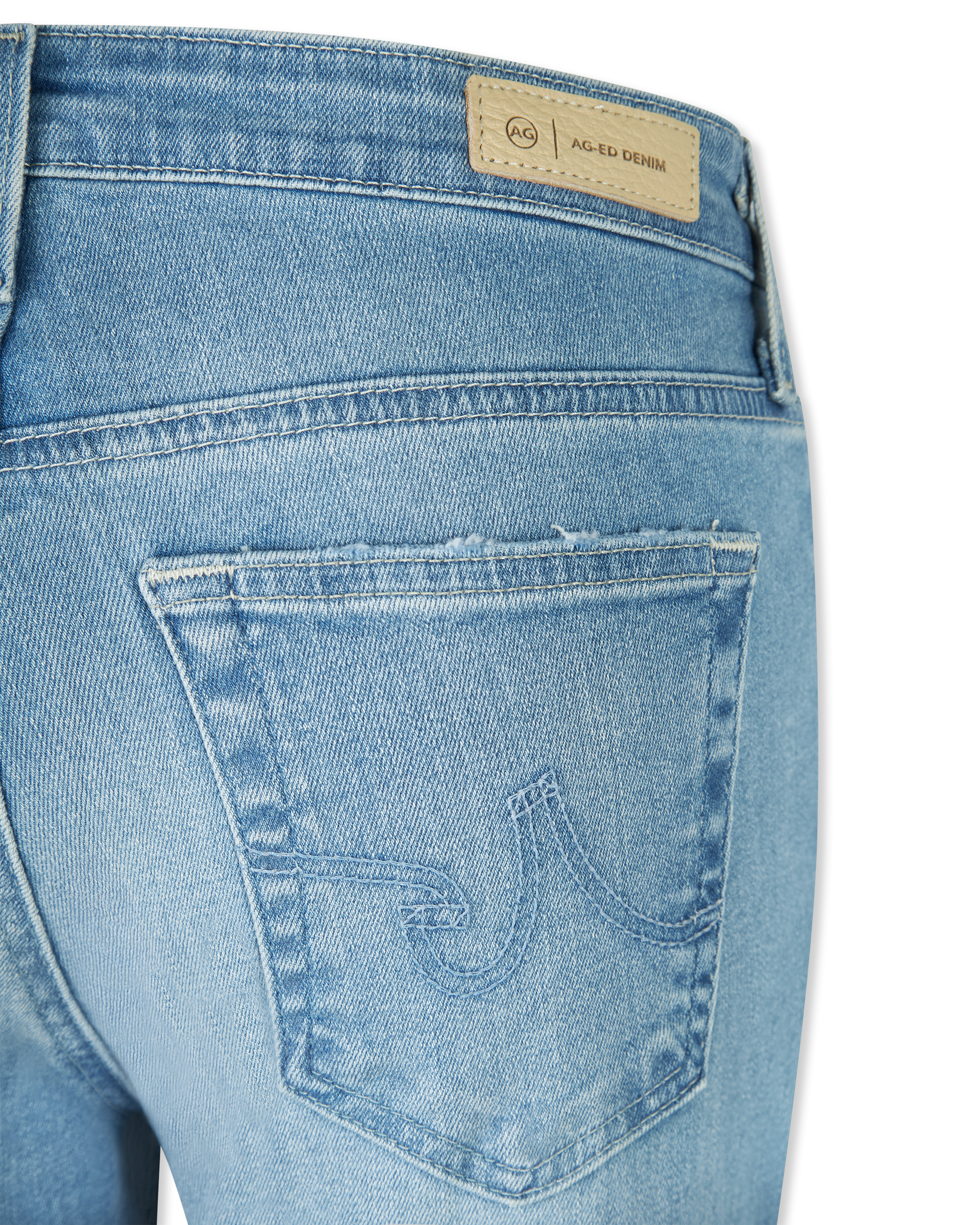 Angel Low-Rise Boot Cut Jeans