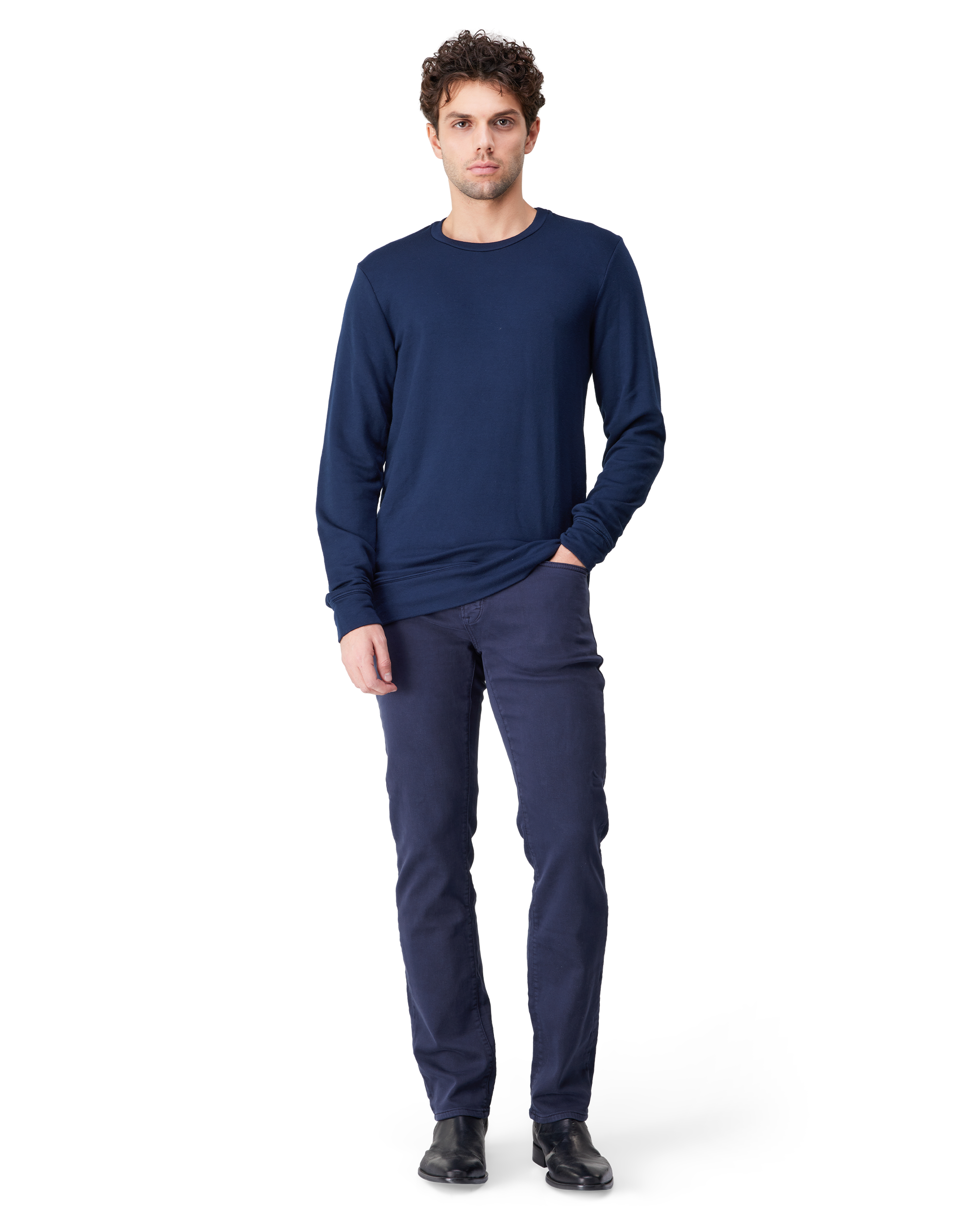 Soren Luxe Fleece Crew Pullover