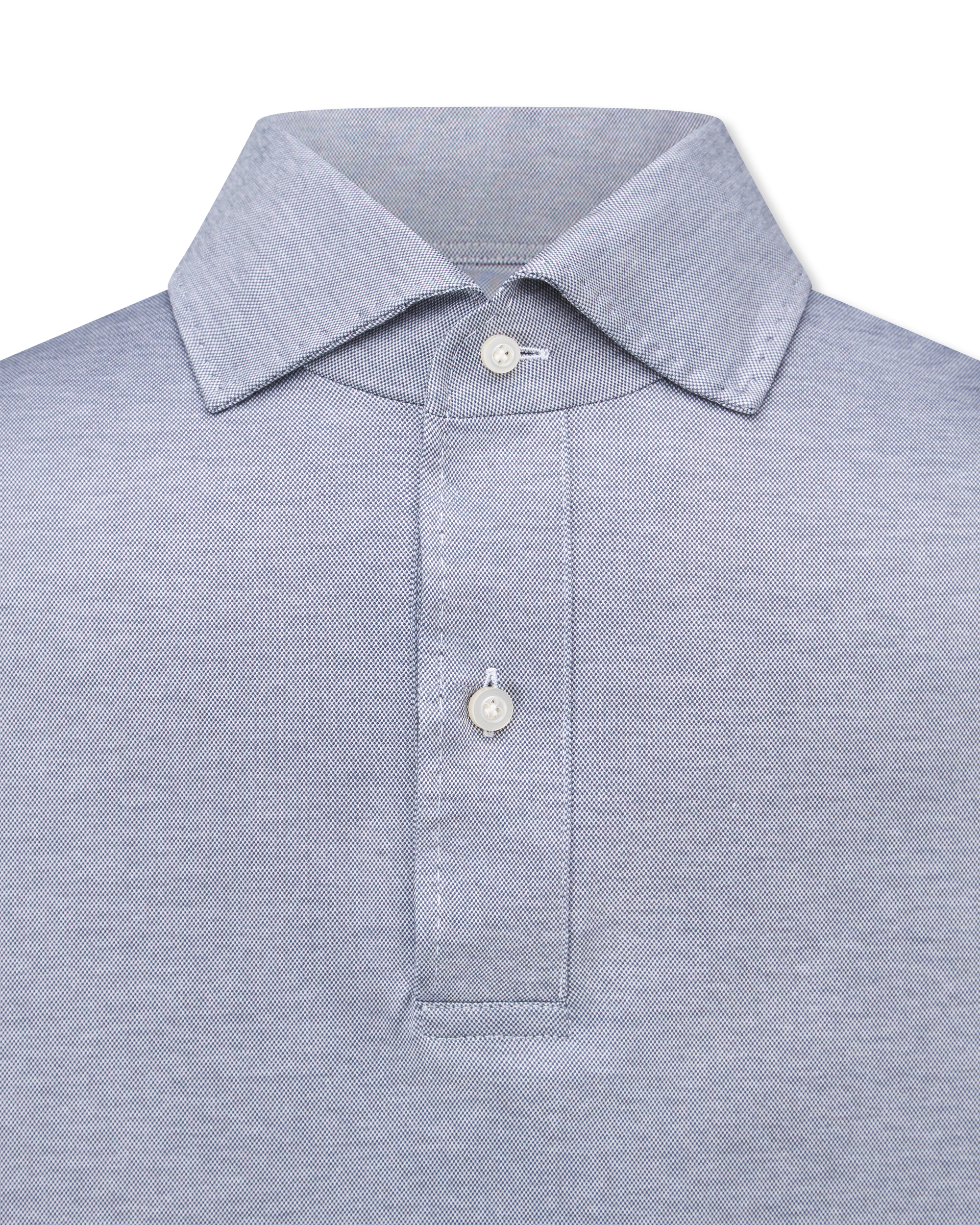 Textured Jacquard Luxe Knit AMF Stitch Polo