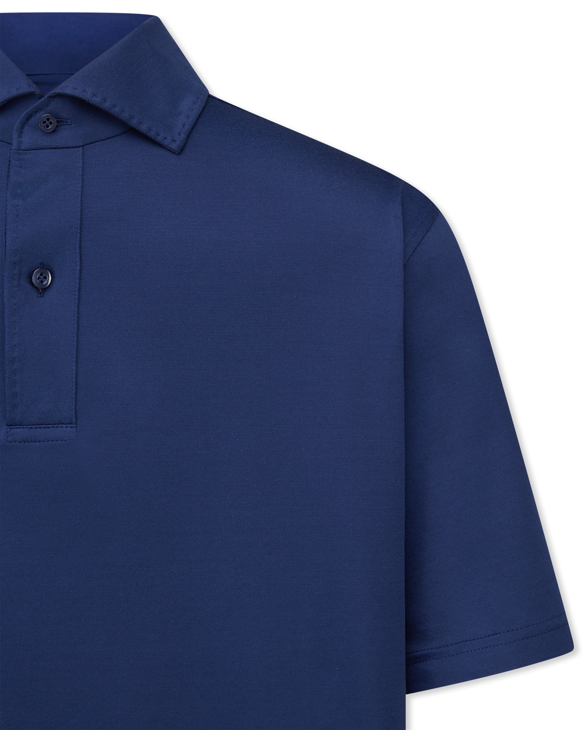 Textured Jacquard Luxe Knit AMF Stitch Polo