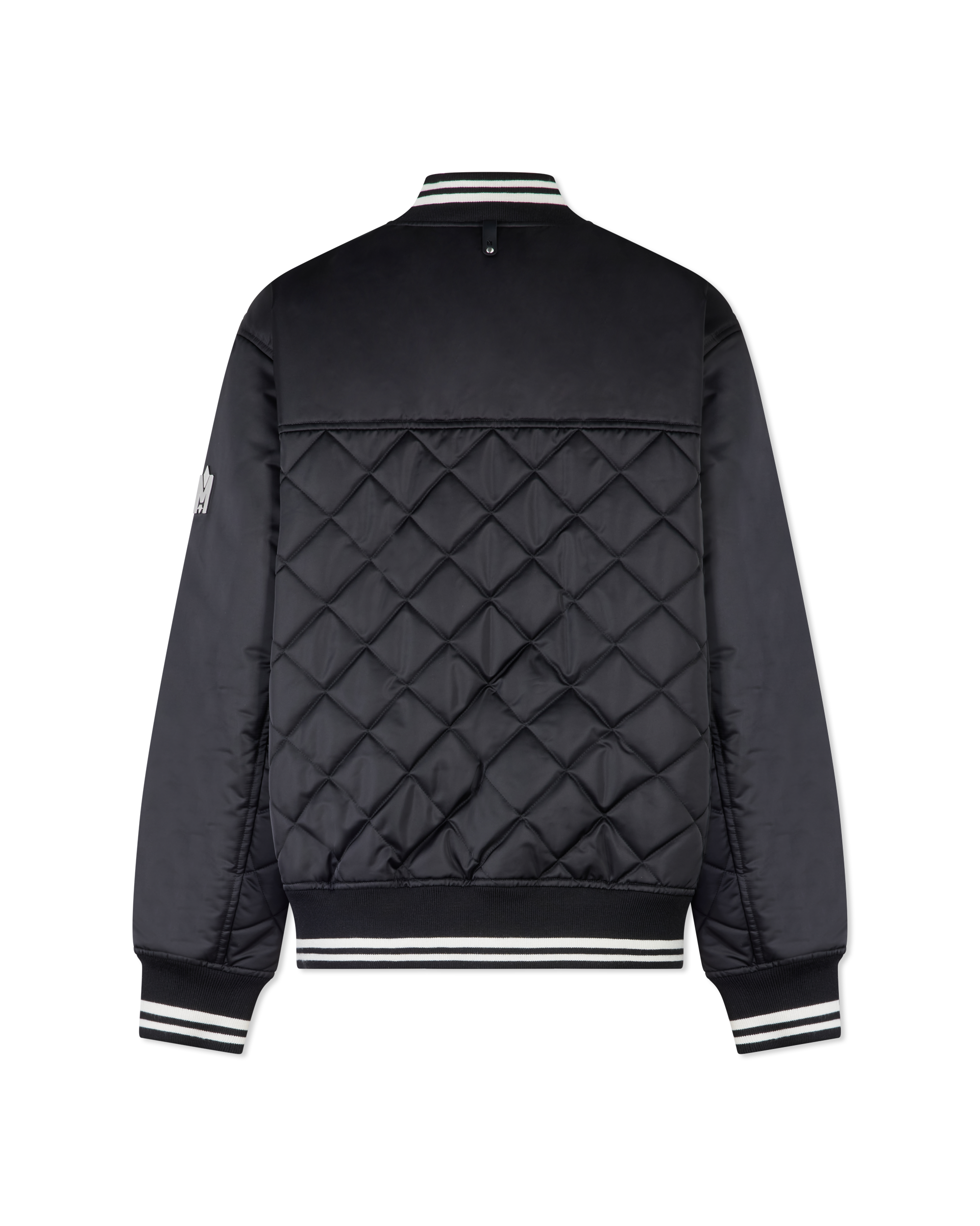 Aidan-SA Diamond-Quilted Bomber Jacket