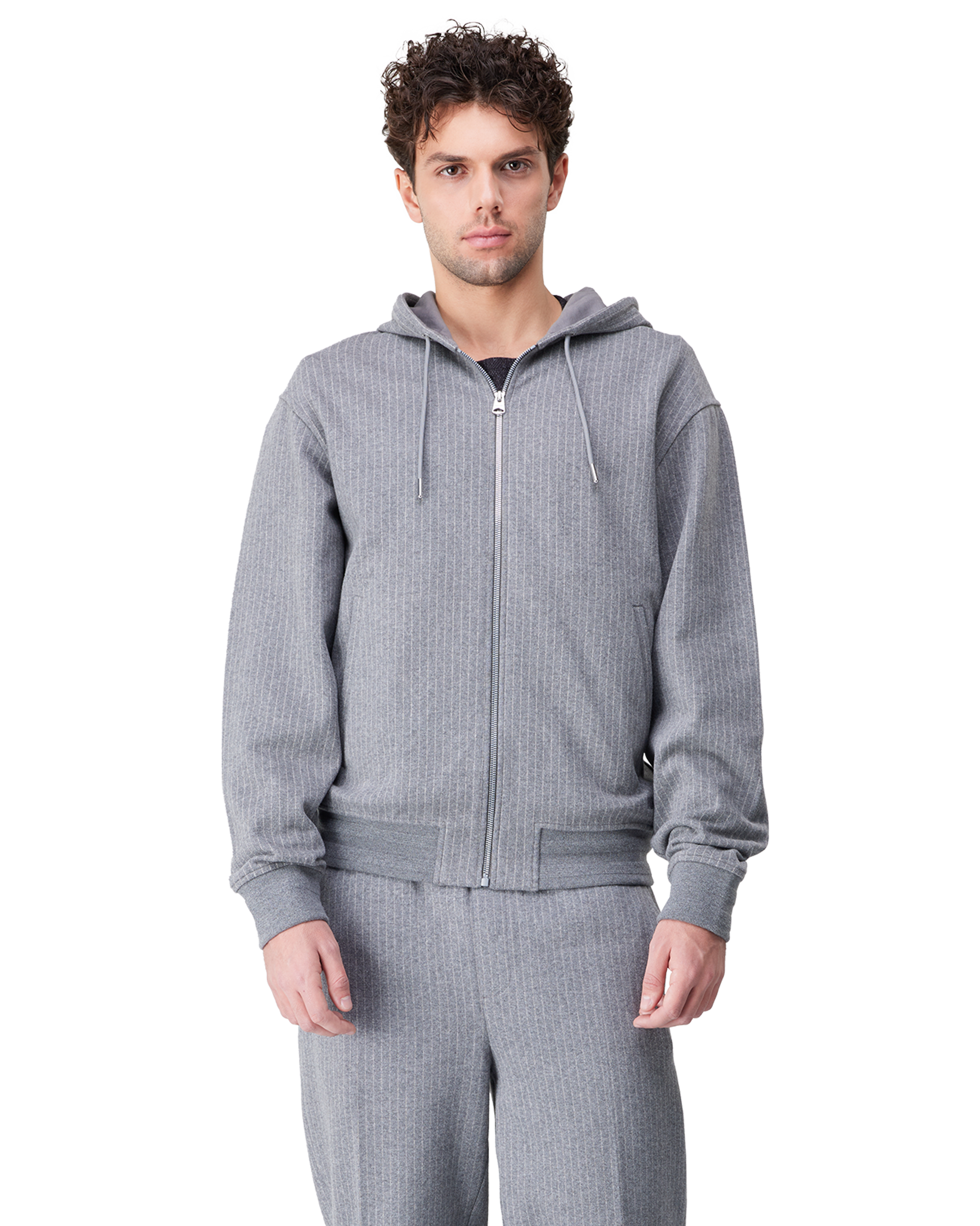 Ledger-K Brushed Knit Hoodie