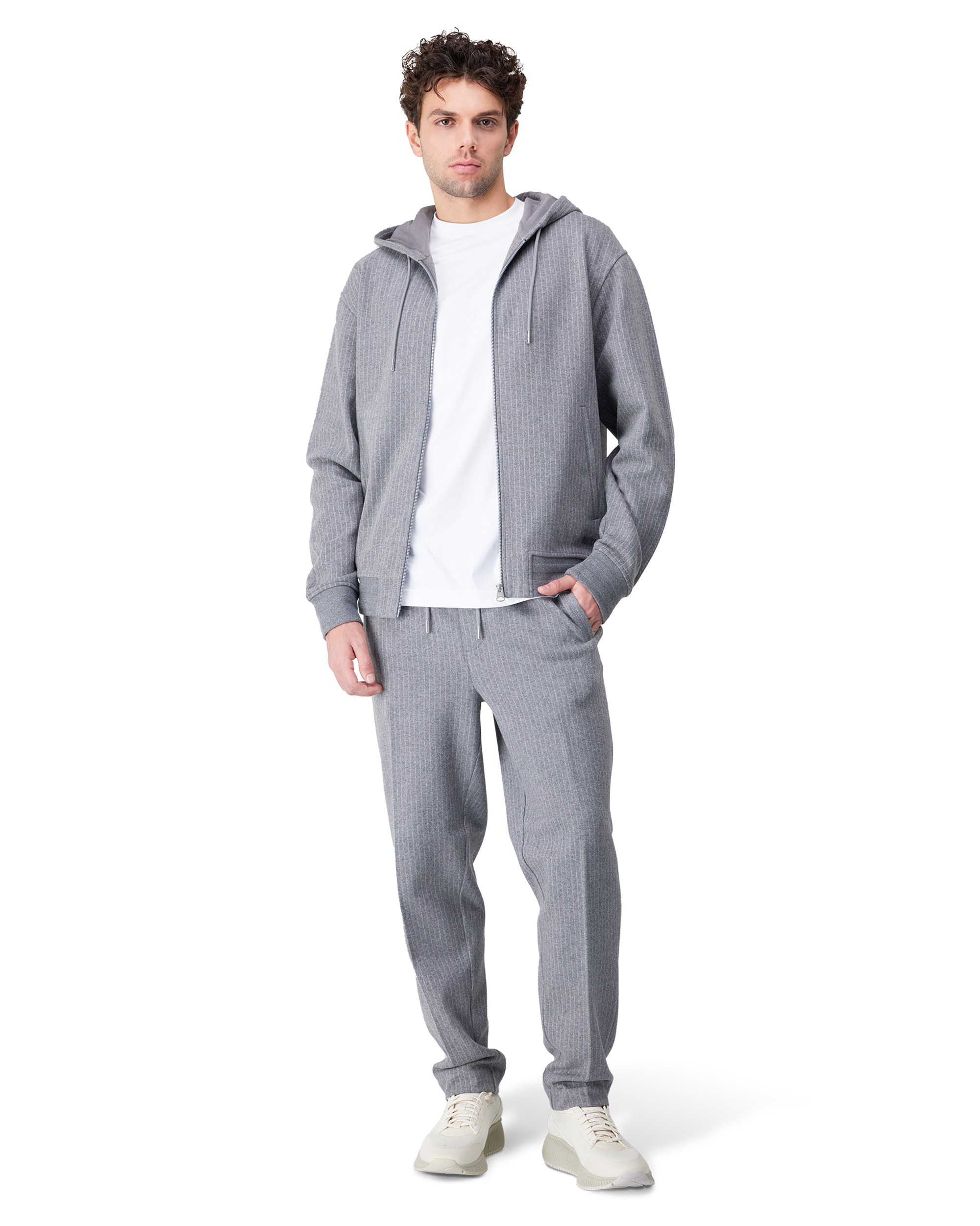 Ledger-K Brushed Knit Hoodie