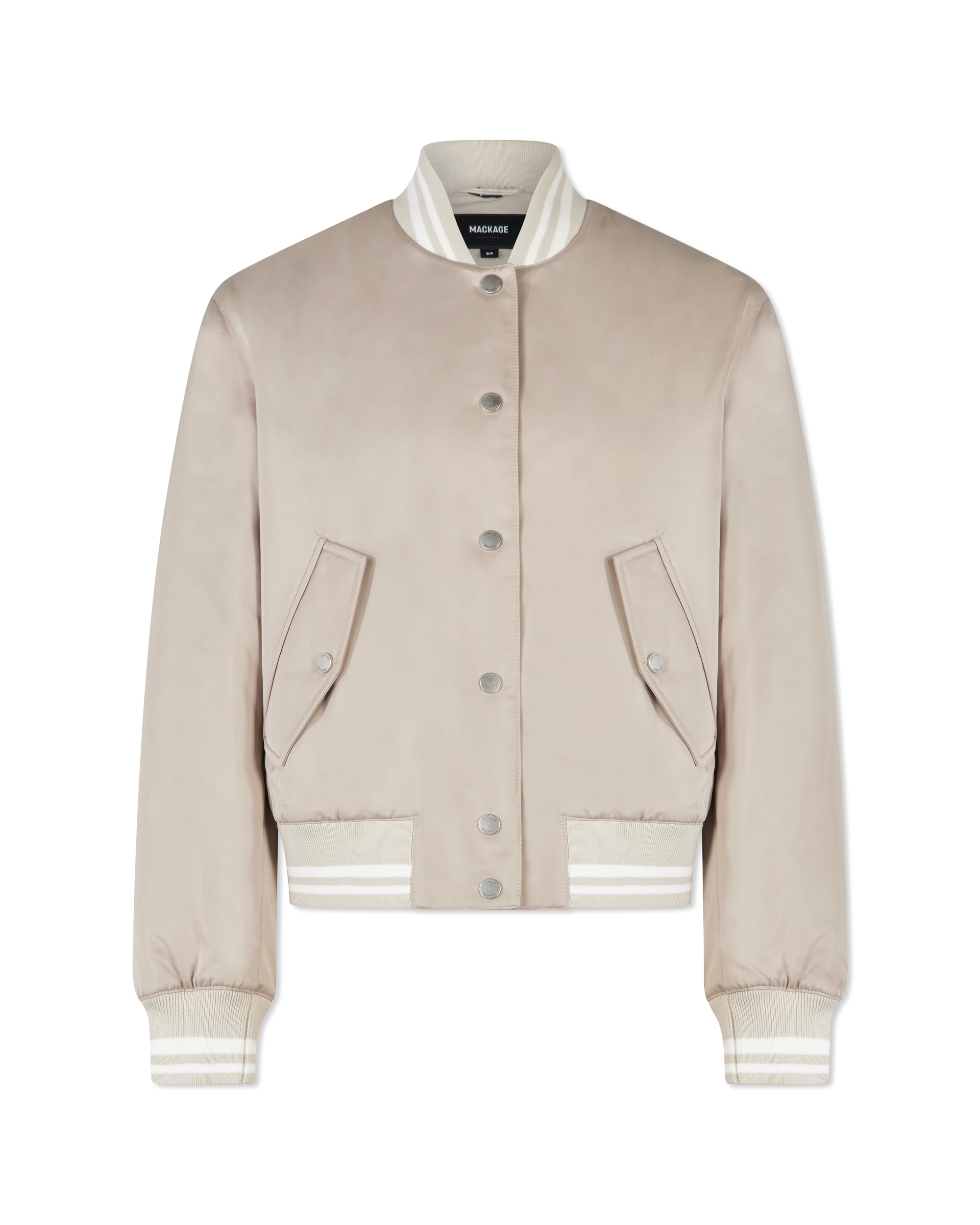 Juniper-SA Satin Bomber Jacket