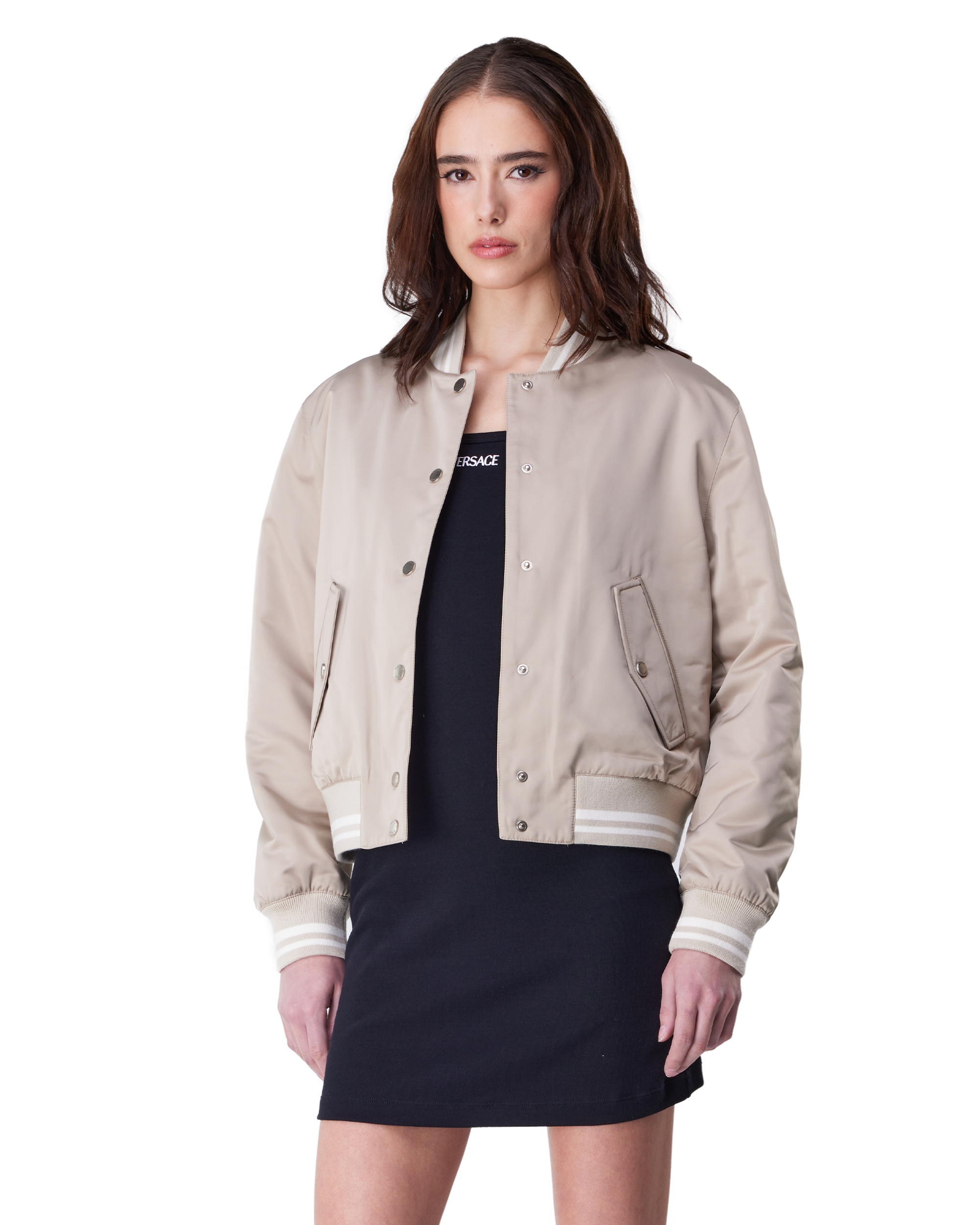 Juniper-SA Satin Bomber Jacket