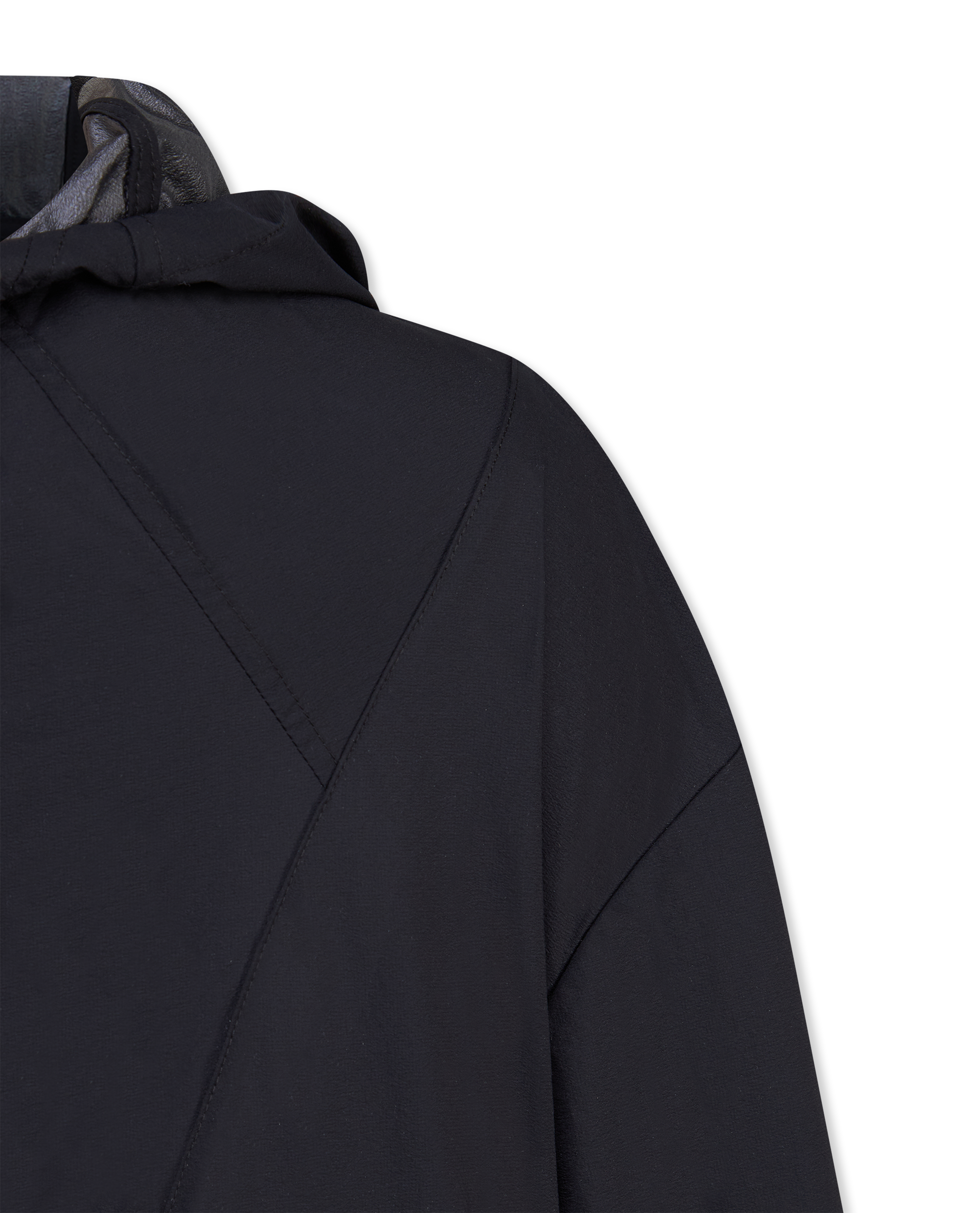 Black Polyamide Reid-SC Packable Rain Jacket by Mackage | DIHSAN