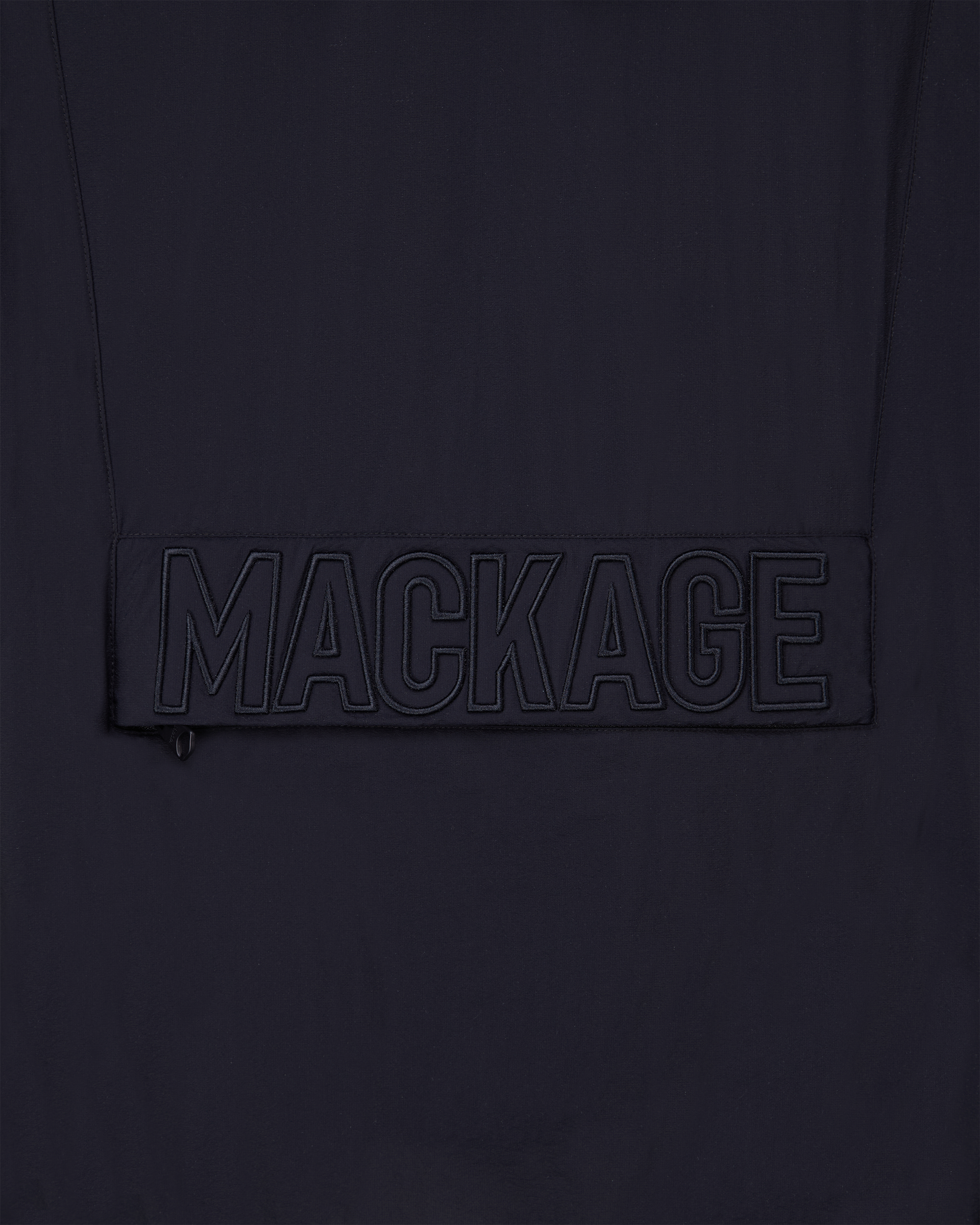 Black Polyamide Reid-SC Packable Rain Jacket by Mackage | DIHSAN