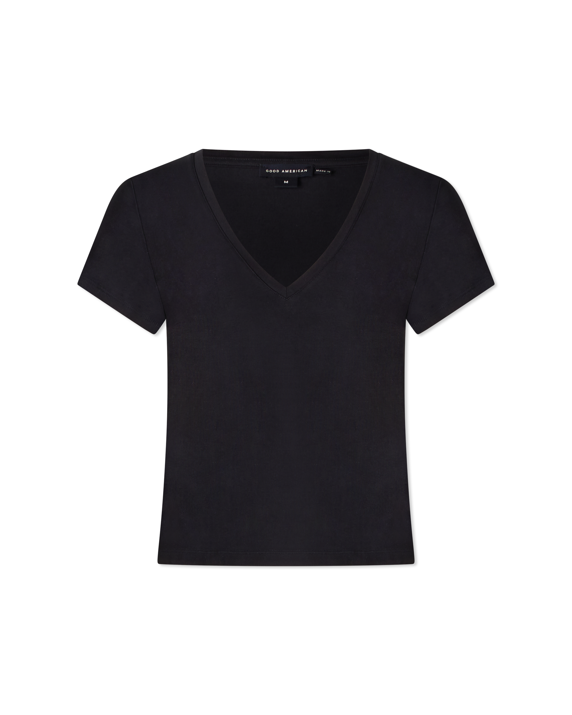 Super Stretch V Neck Baby Tee