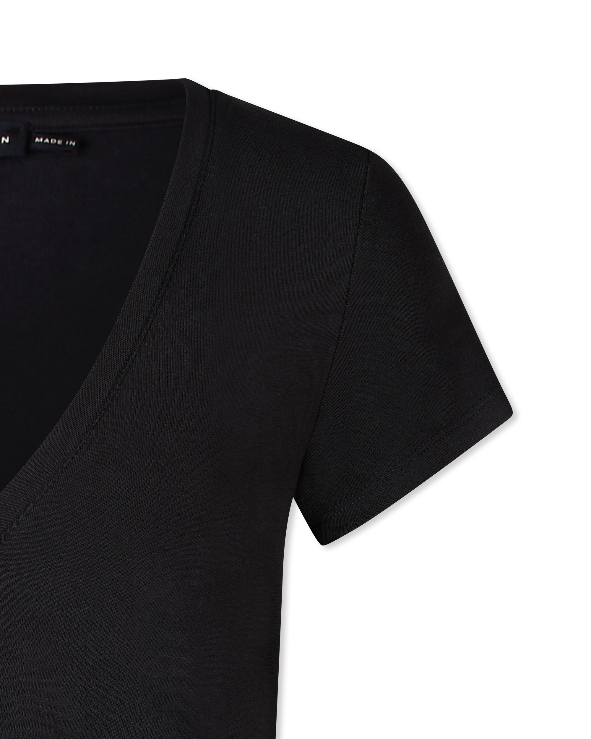 Super Stretch V Neck Baby Tee