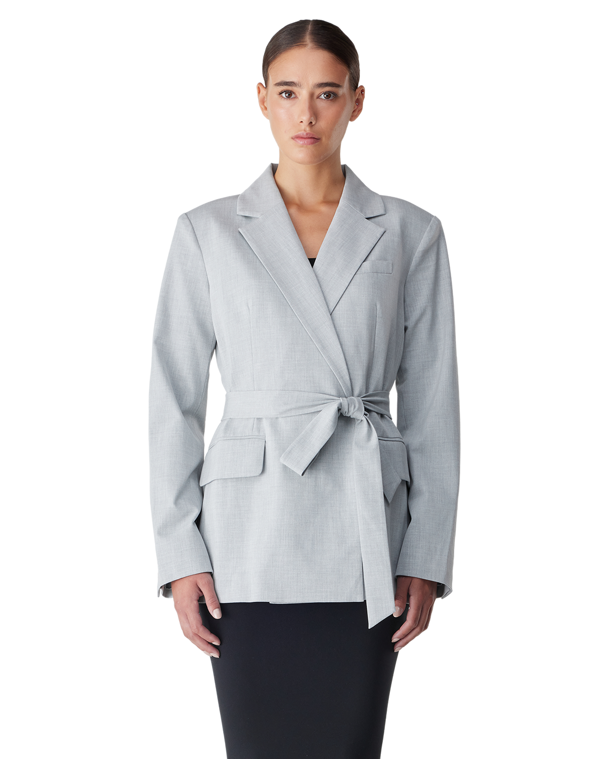 Essential Suiting Belted Blazer