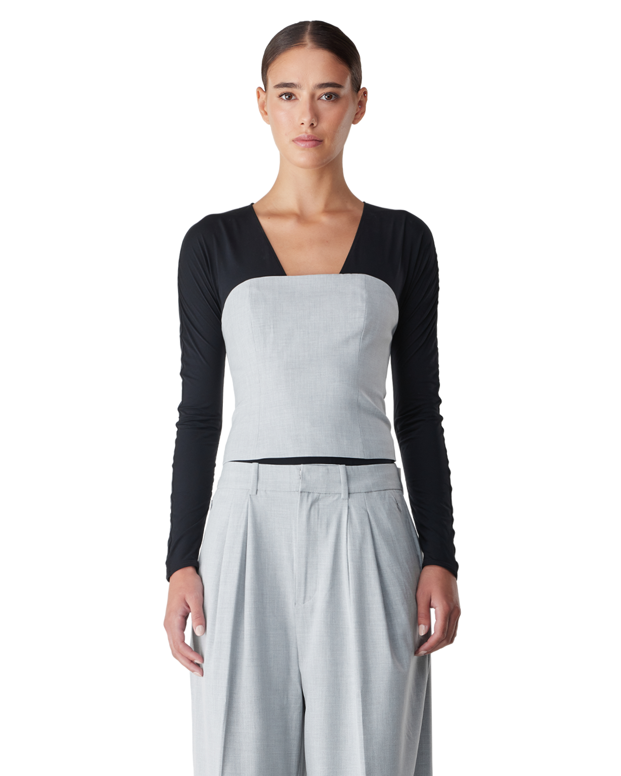 Essential Suiting Strapless Top
