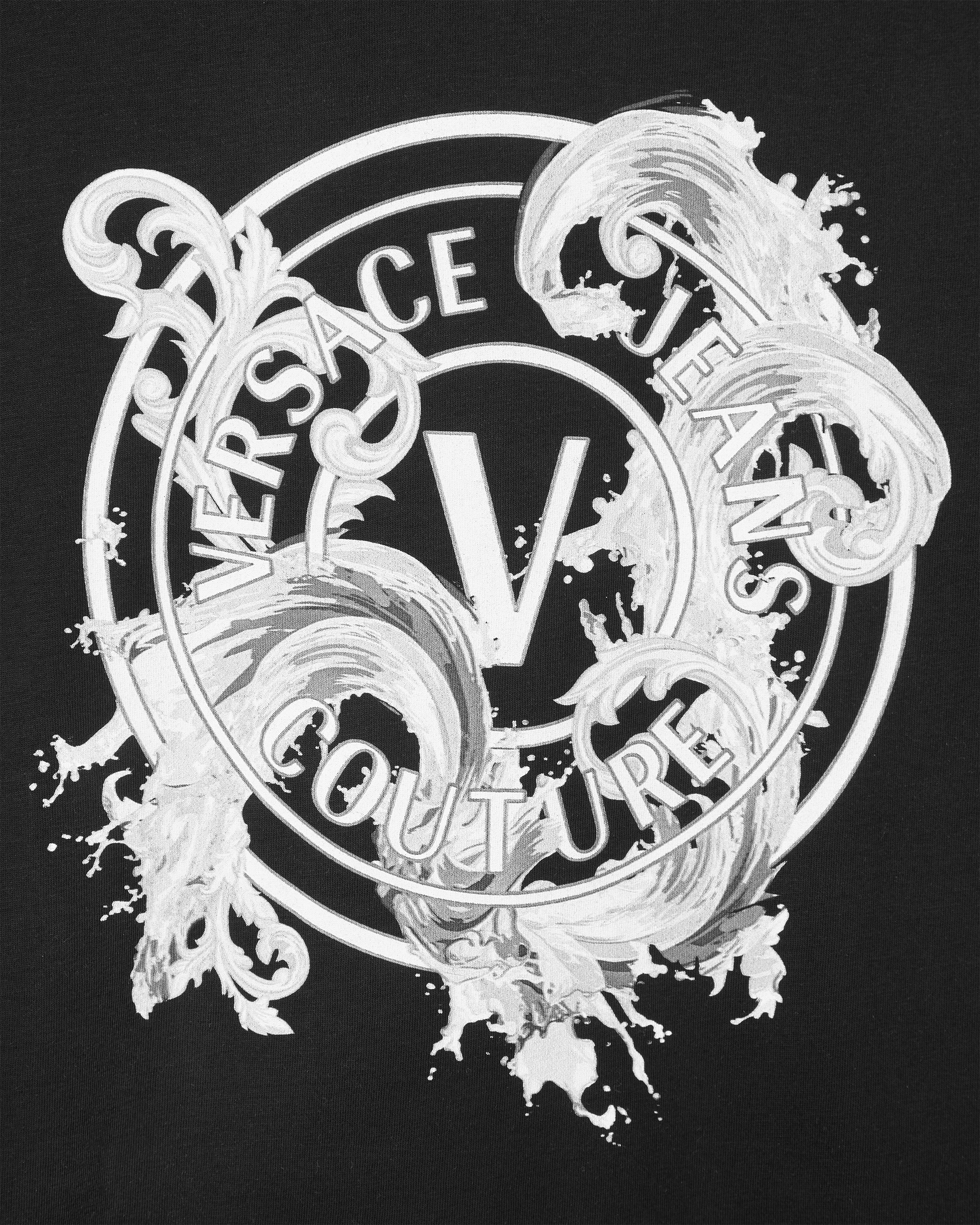 V-Emblem Wave Couture T-Shirt
