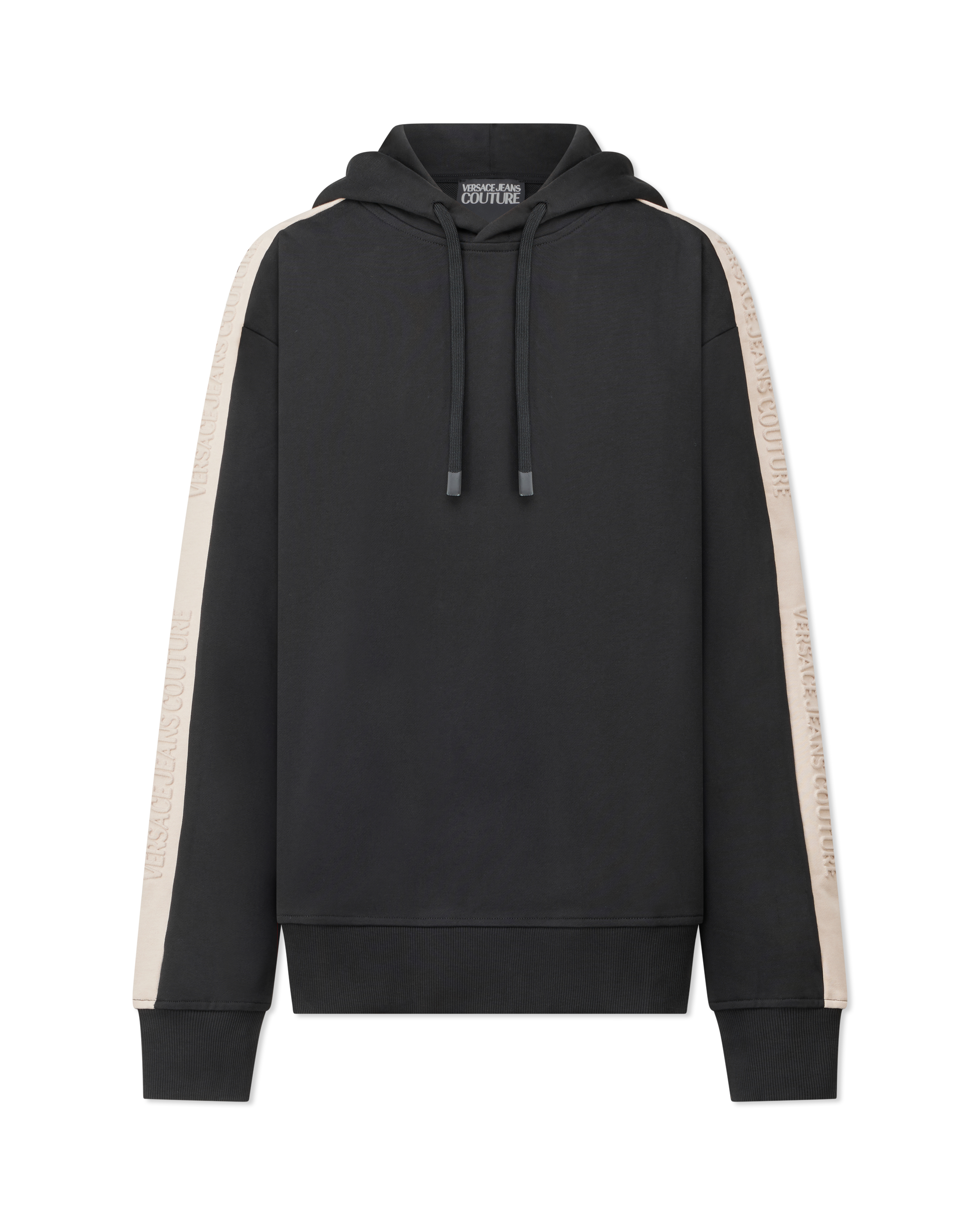 Logo Tape Drawstring Hoodie