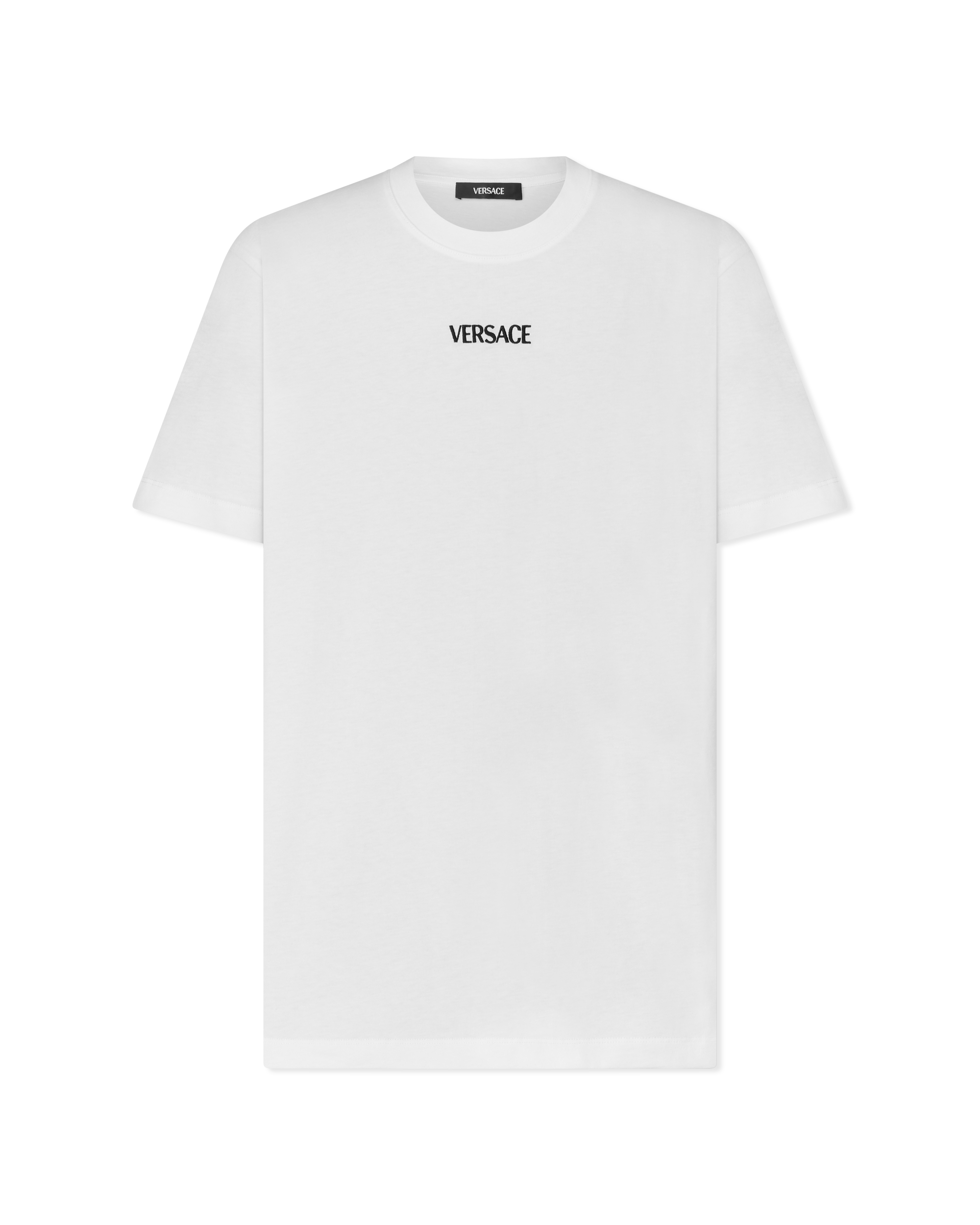 Logo Embroidered Cotton T-Shirt