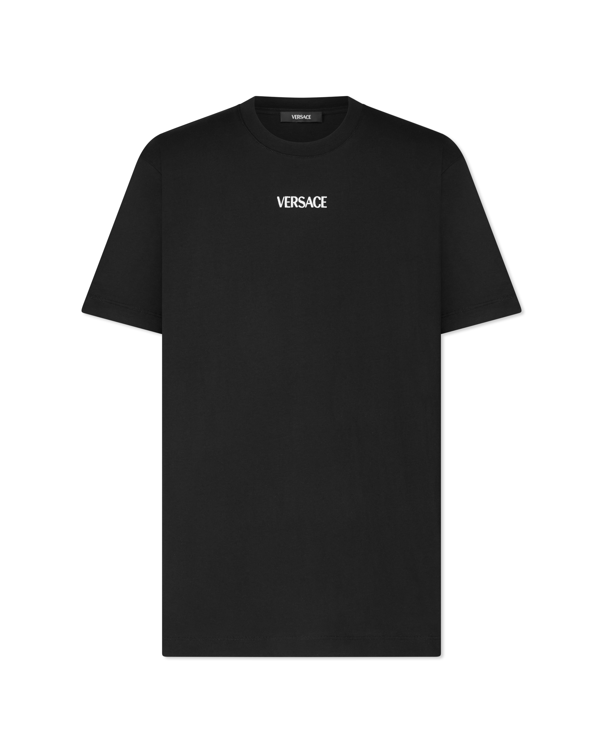 Logo Embroidered Cotton T-Shirt