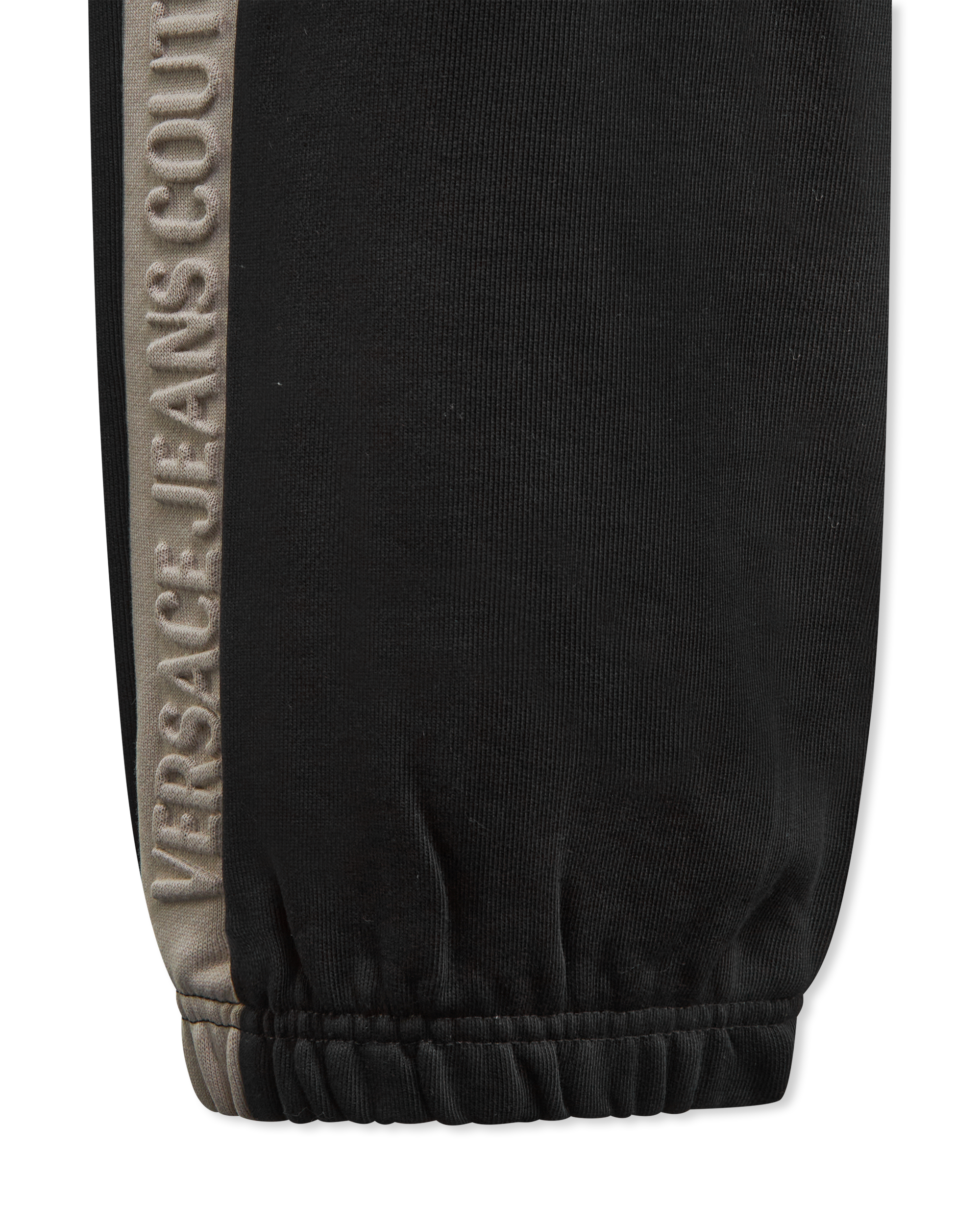 Logo Tape Striped Sweatpants