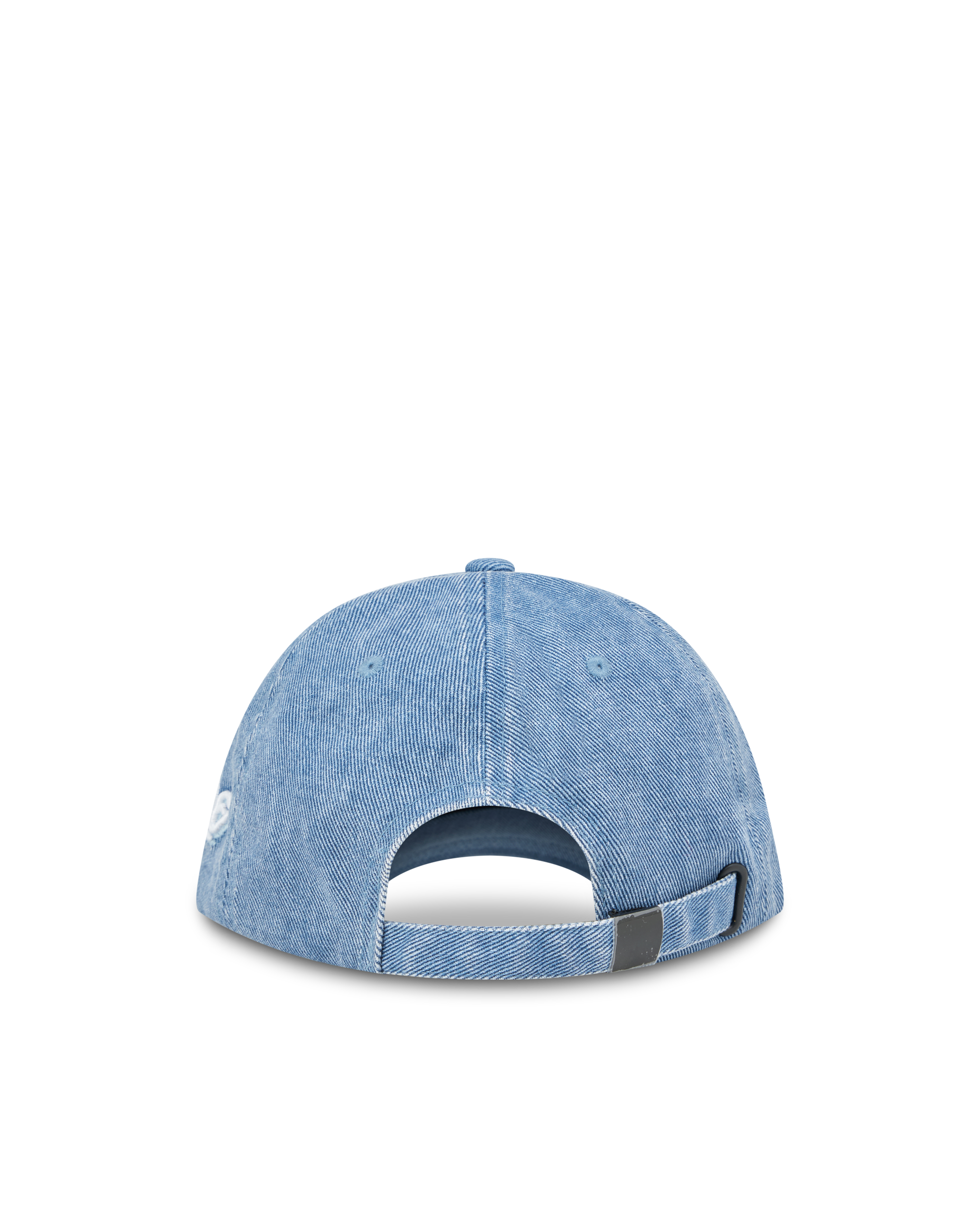 Embroidered Logo Denim Baseball Cap