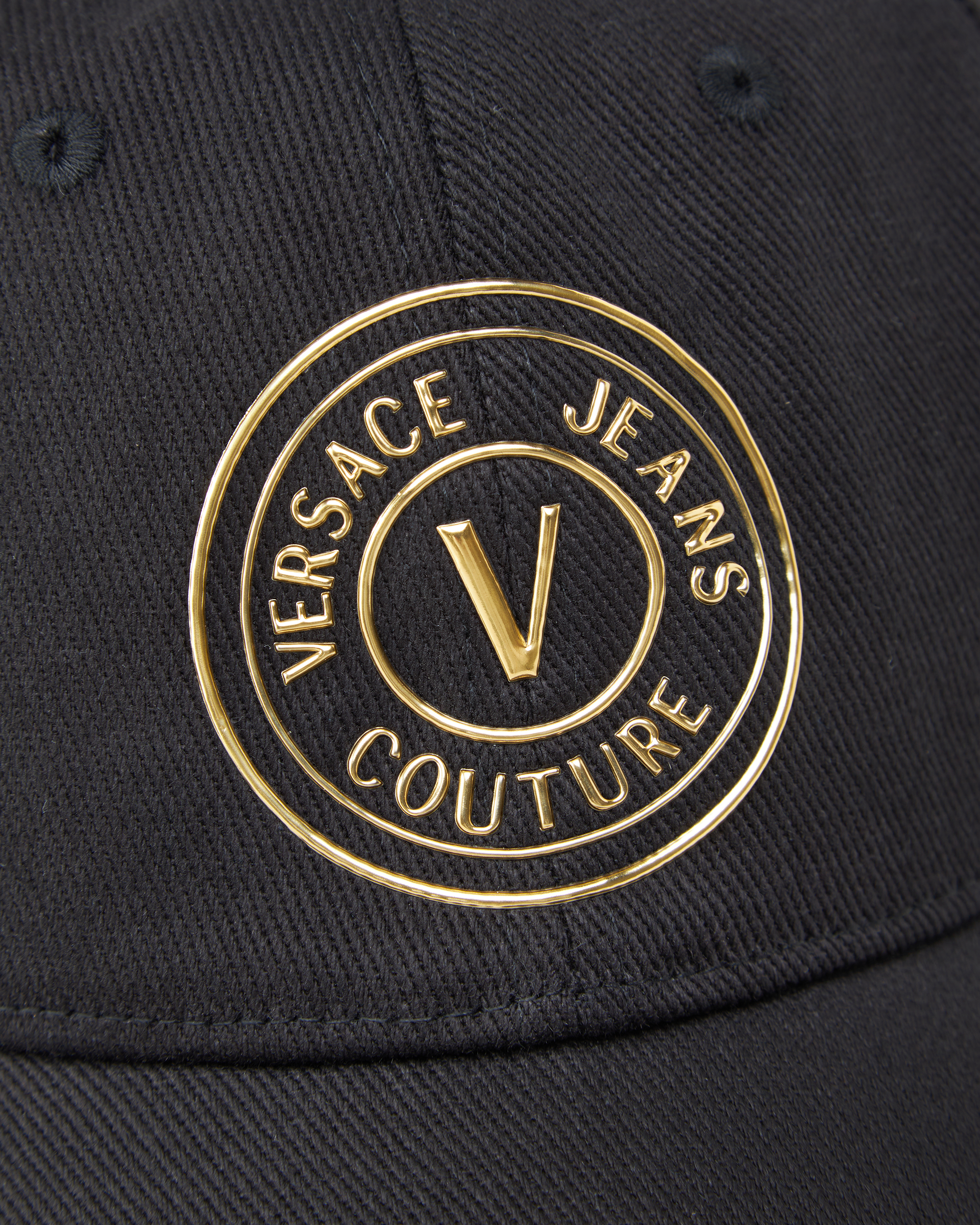 V-Emblem Canvas Baseball Cap