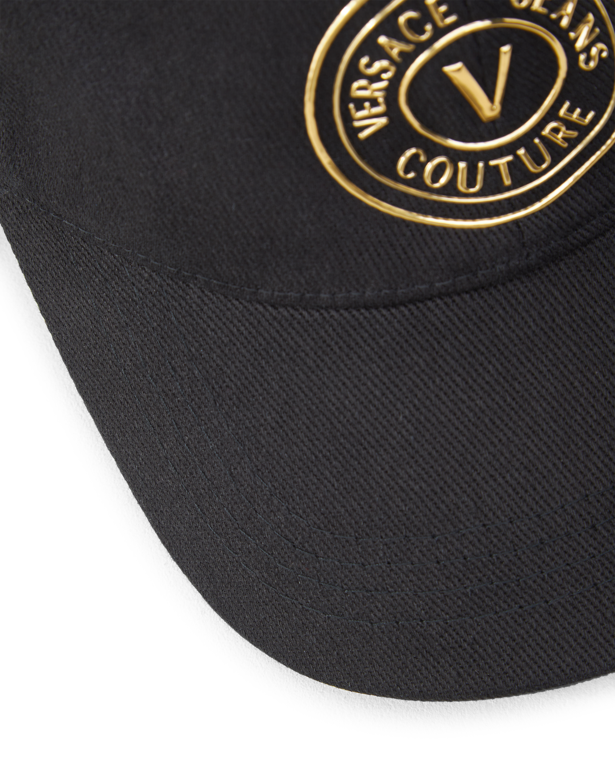 V-Emblem Canvas Baseball Cap