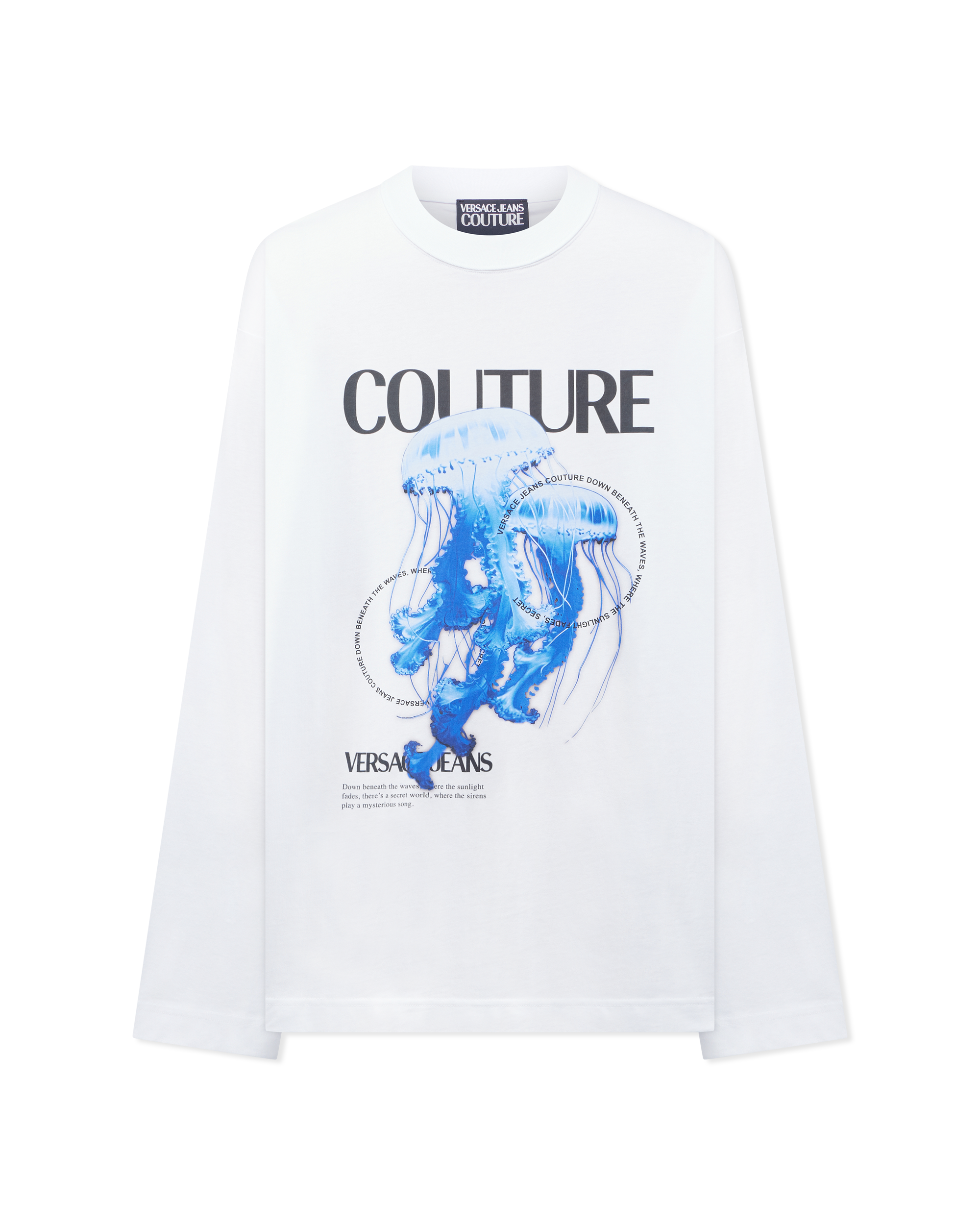 Jellyfish Printed Long Sleeve T-Shirt