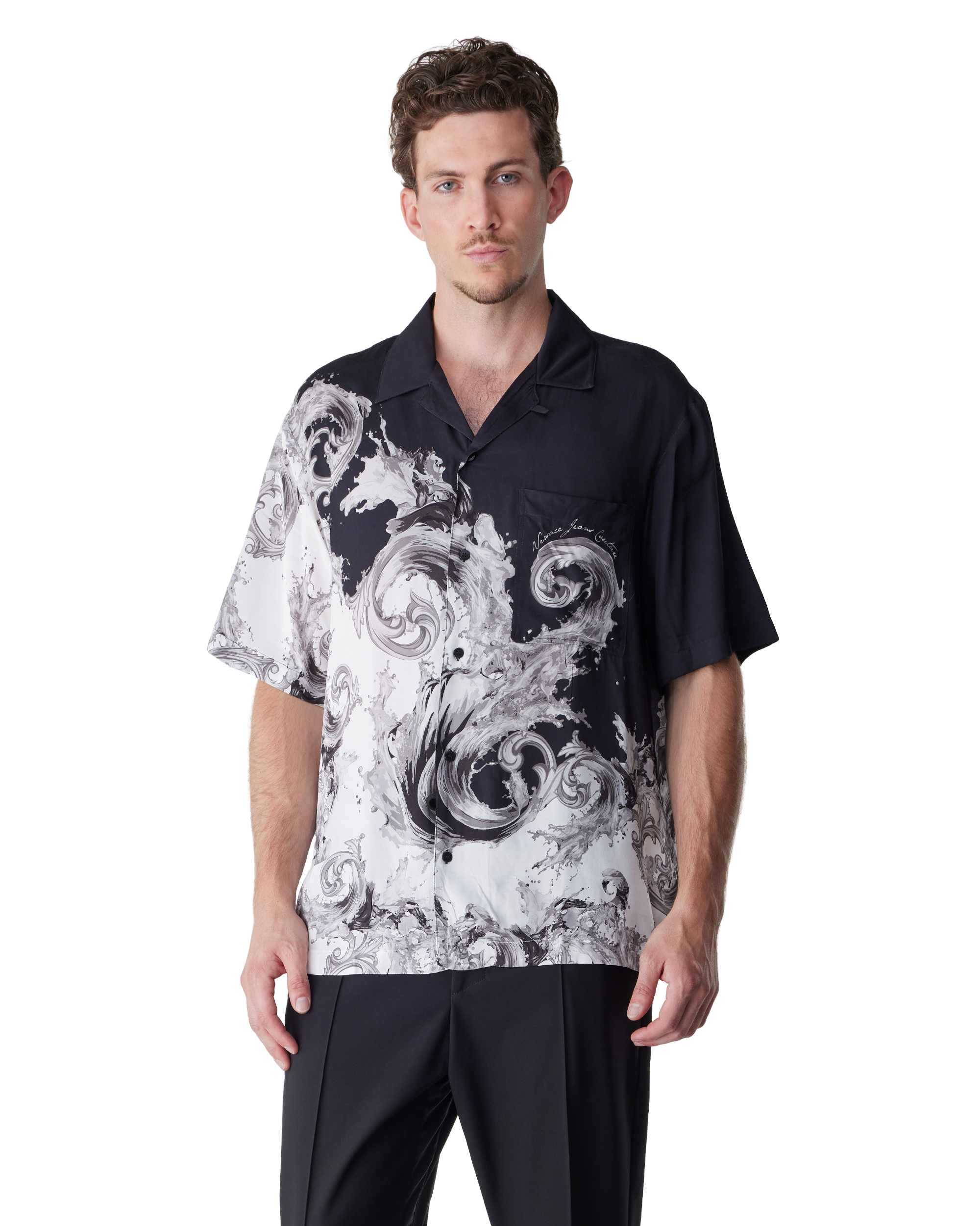Wave Couture Printed Shirt