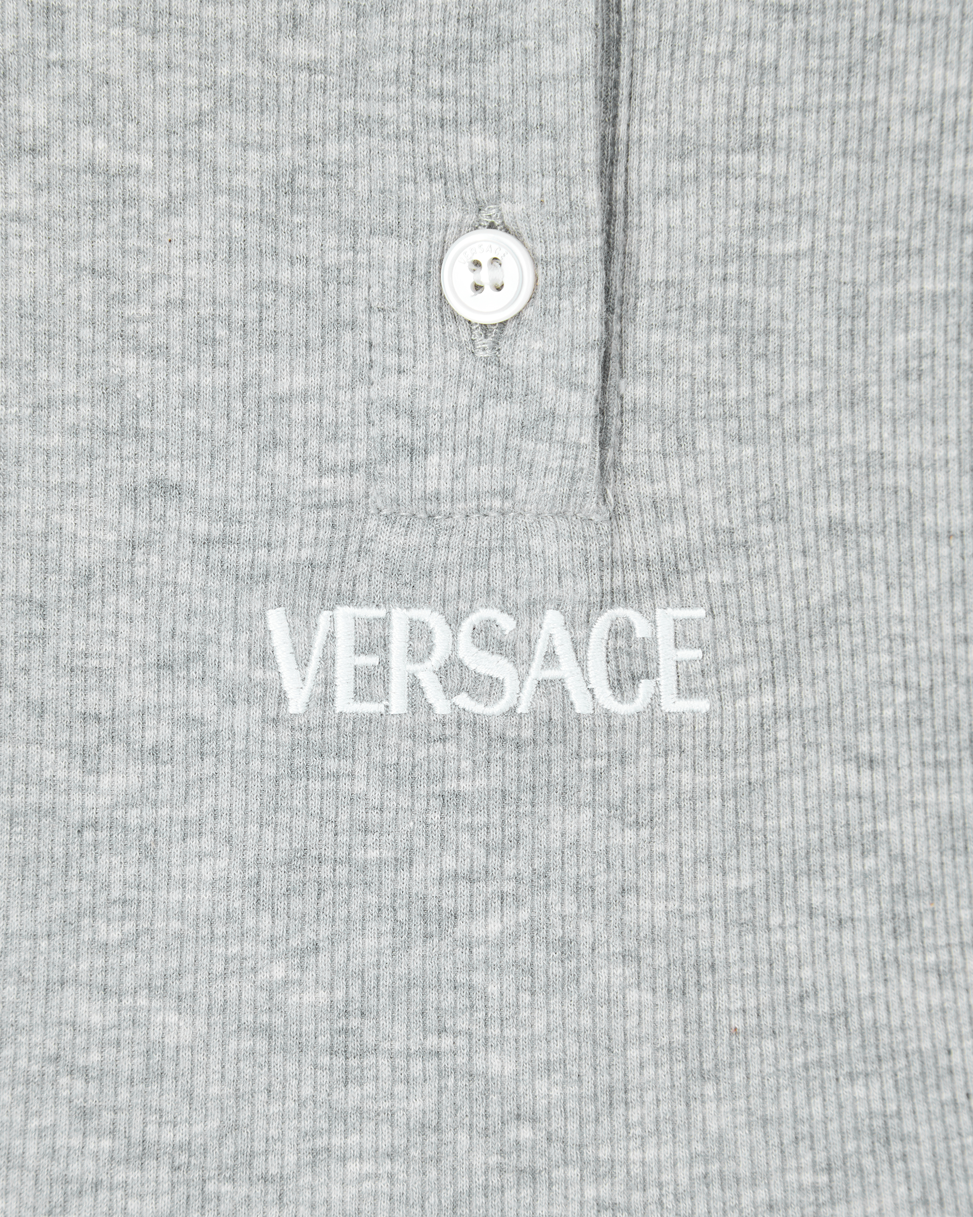 Logo-Detail Button-Up Bodysuit