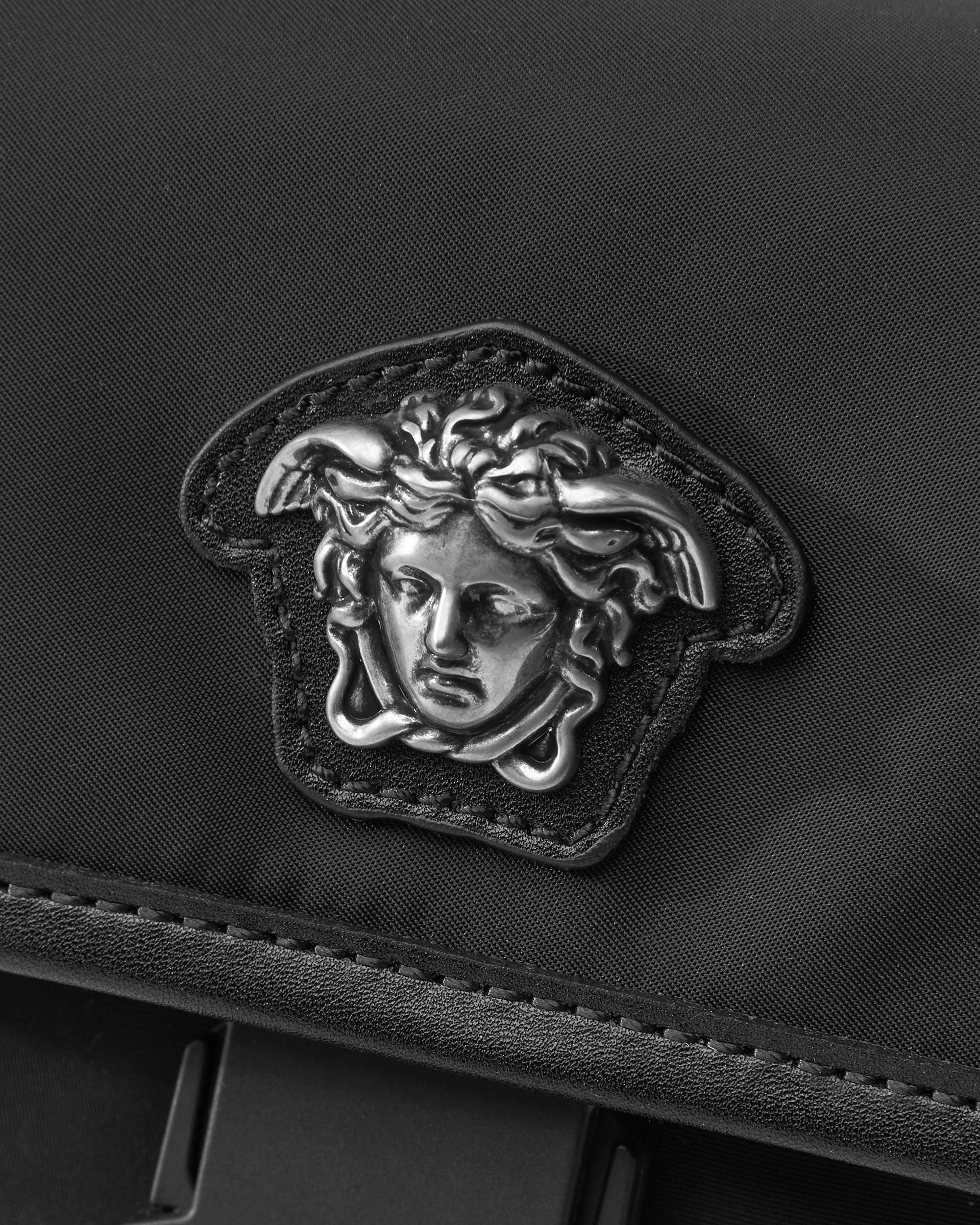 La Medusa Nylon Mini Messenger Bag