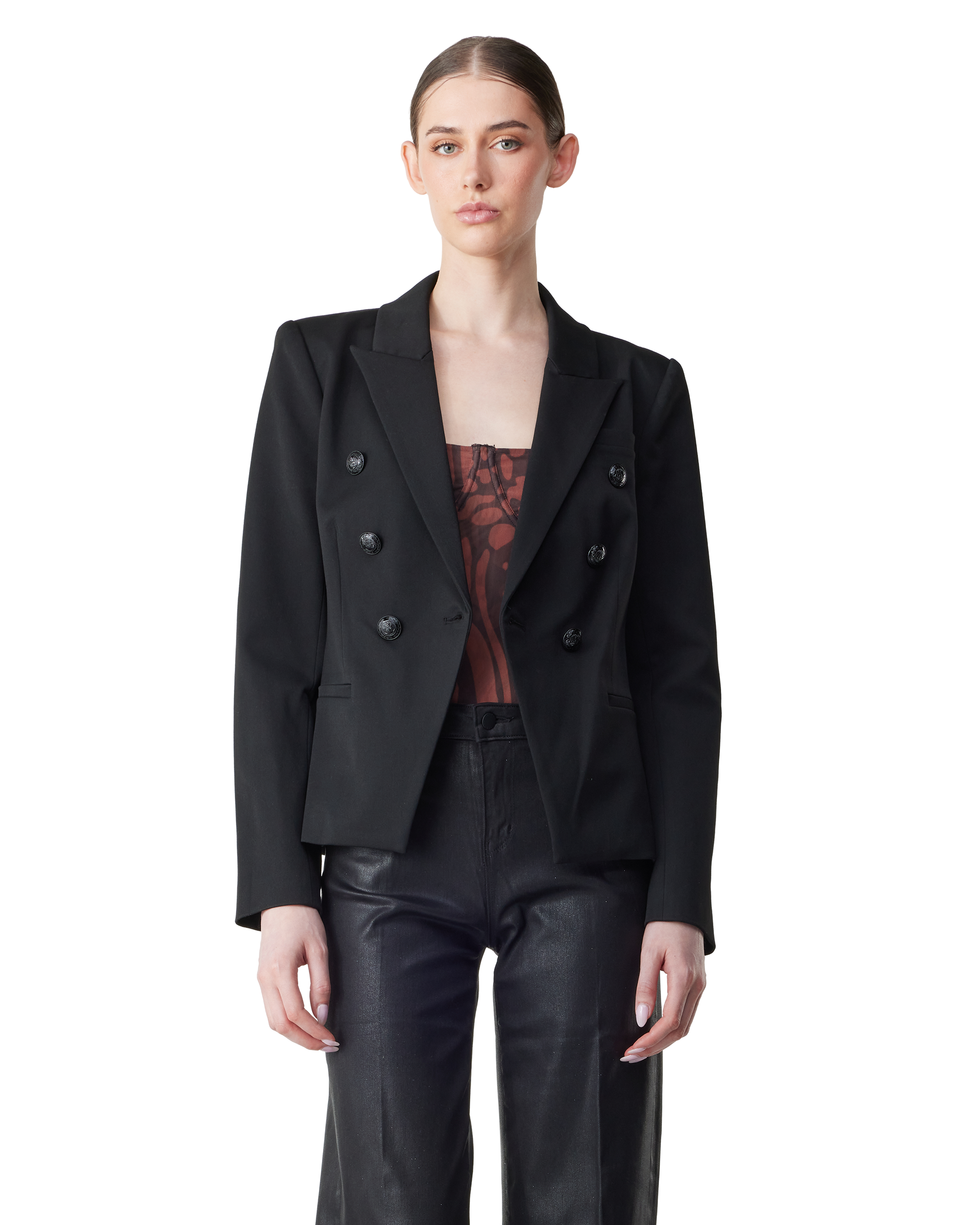 Marie Double-Breasted Blazer