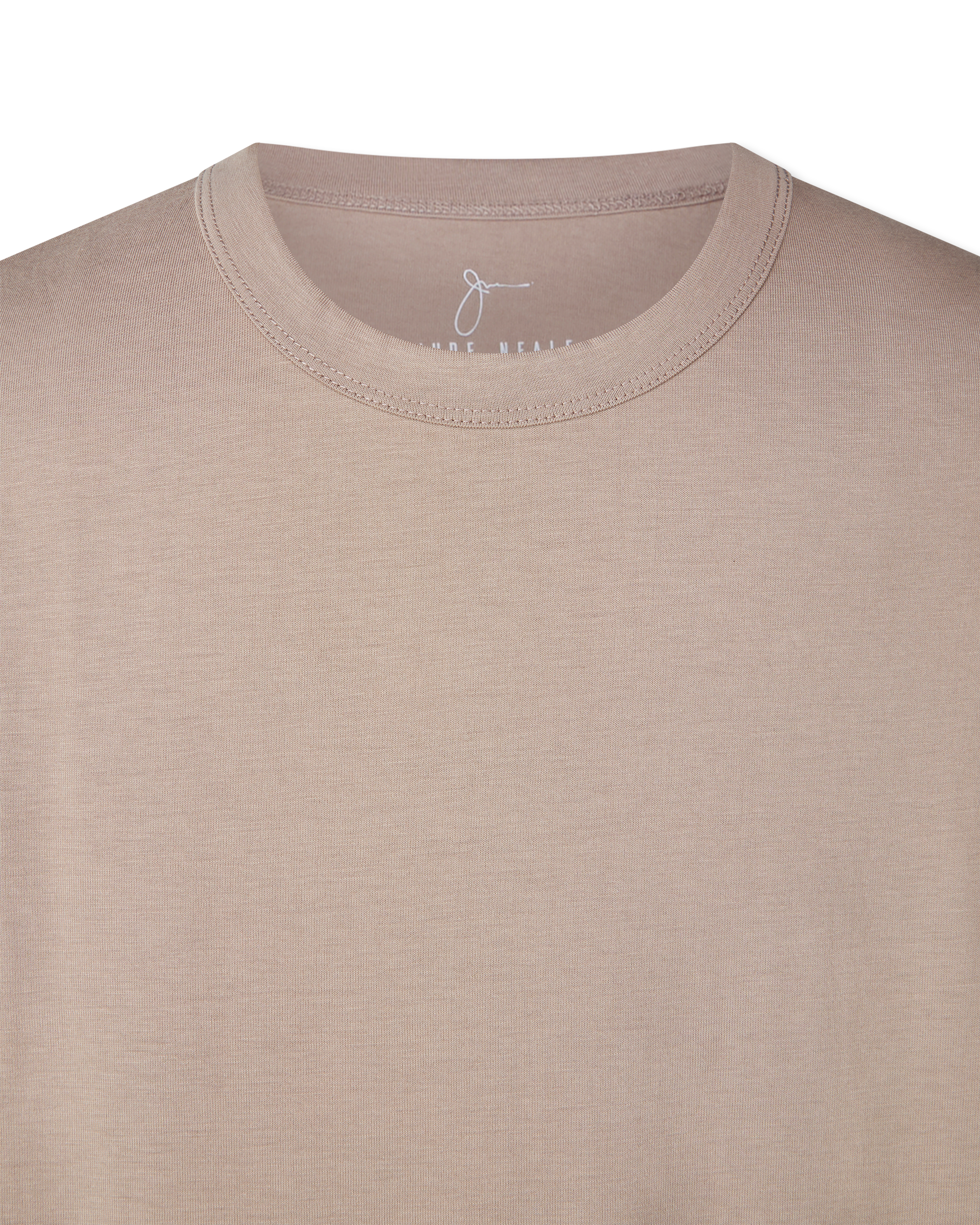 Camel Us-grown Kris Supima Cotton T-Shirt by Jude Neale | DIHSAN