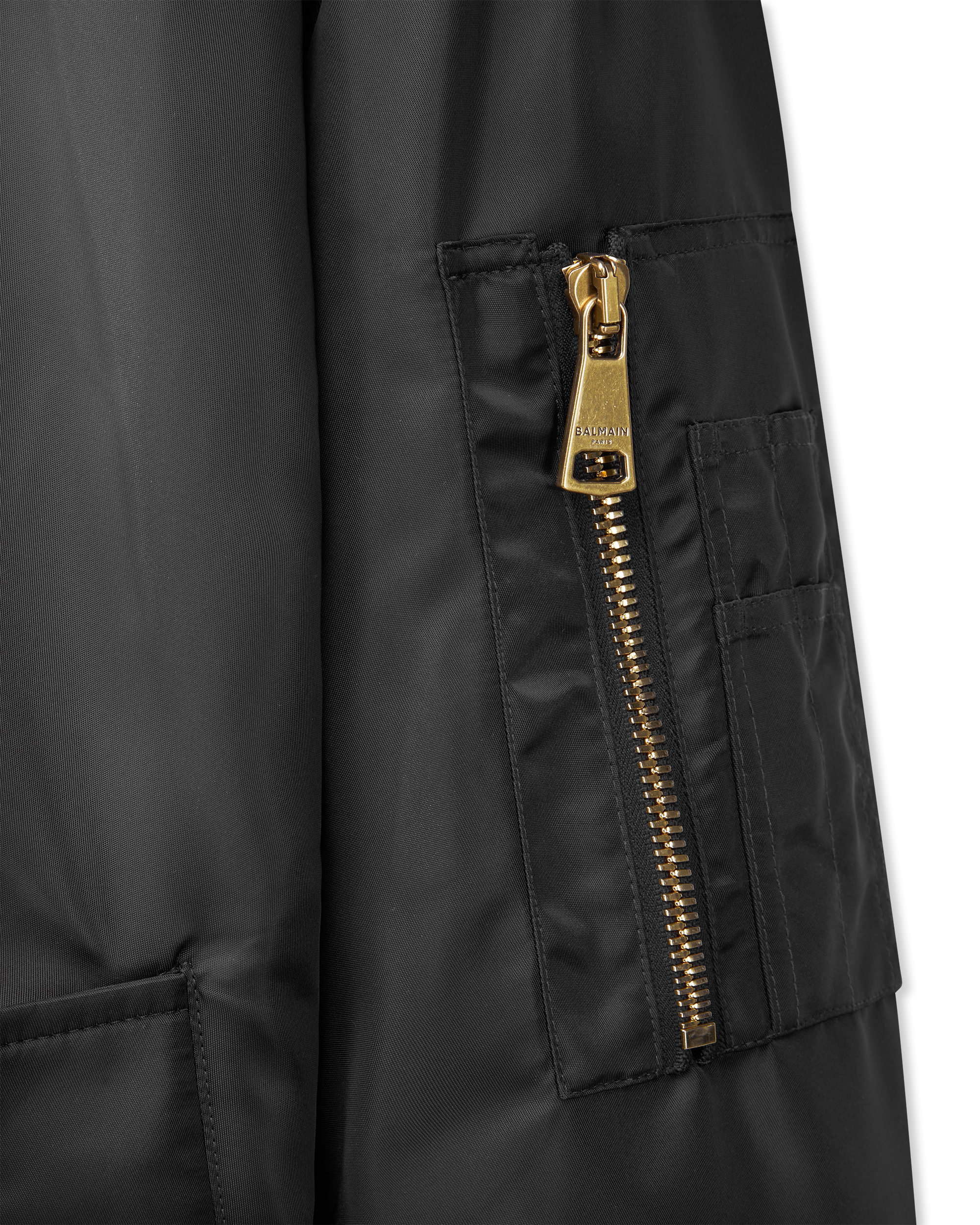 Attitude Nylon Bomber Jacket