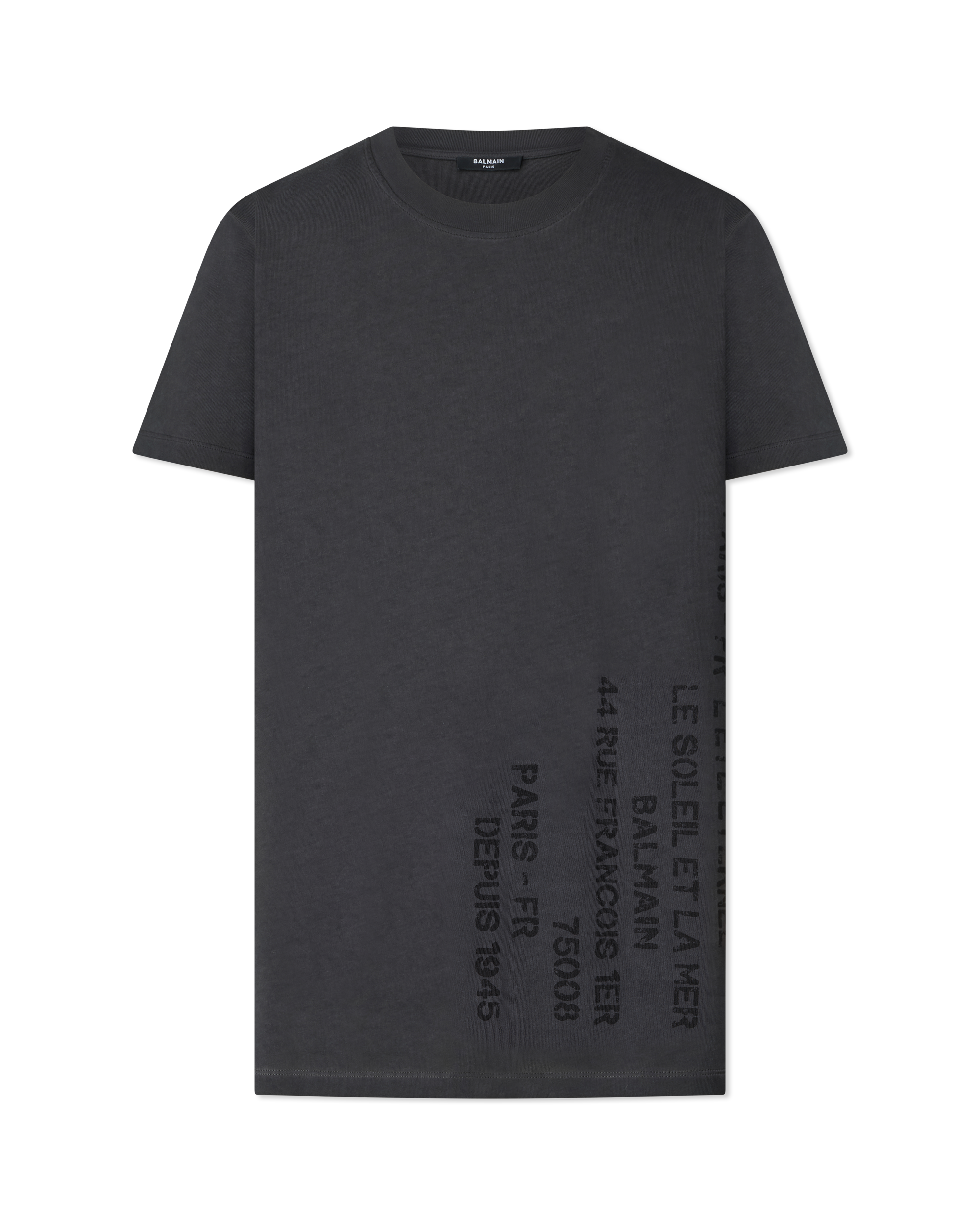 Balmain Stamp Printed T-Shirt