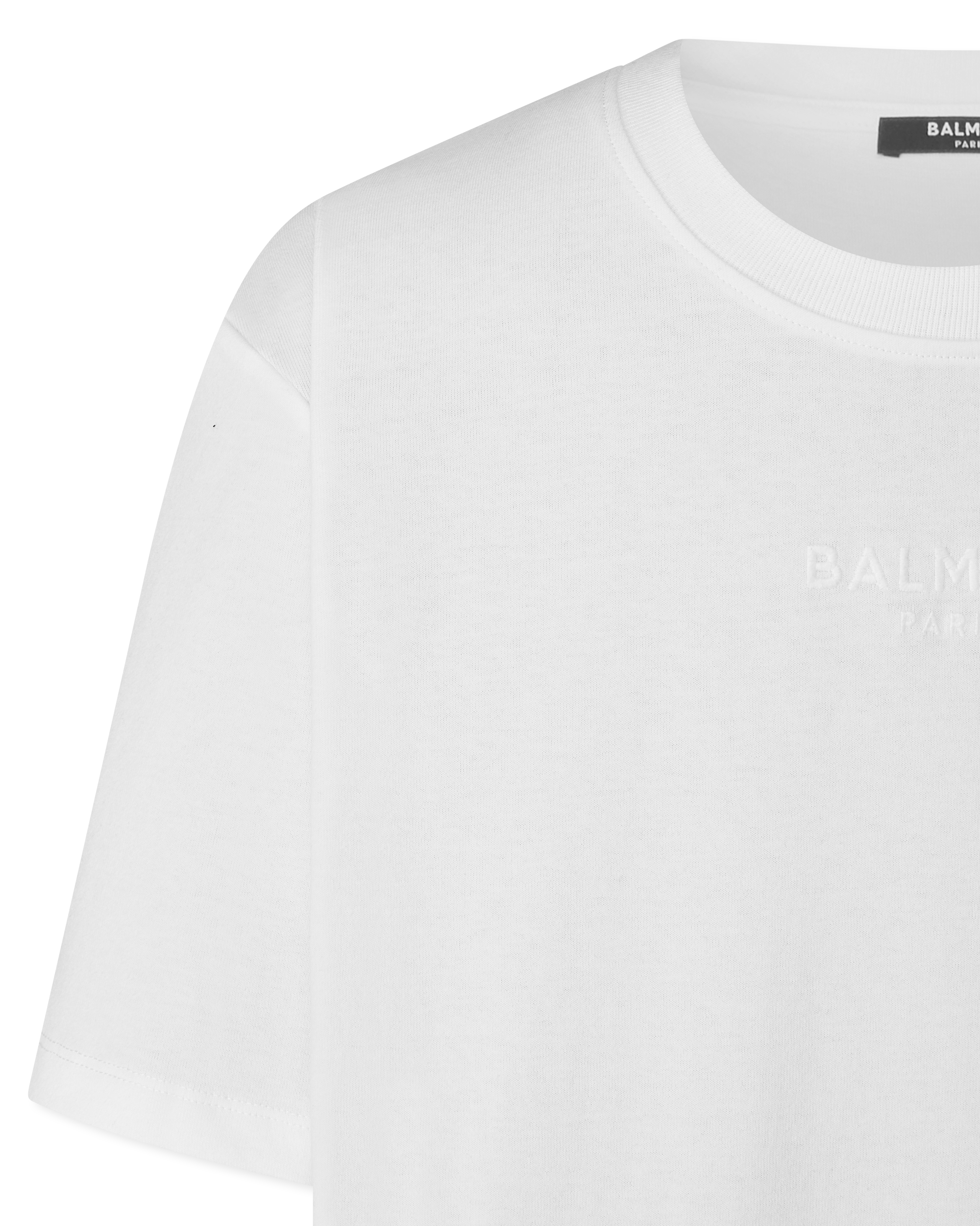 Embroidered Balmain Paris T-Shirt