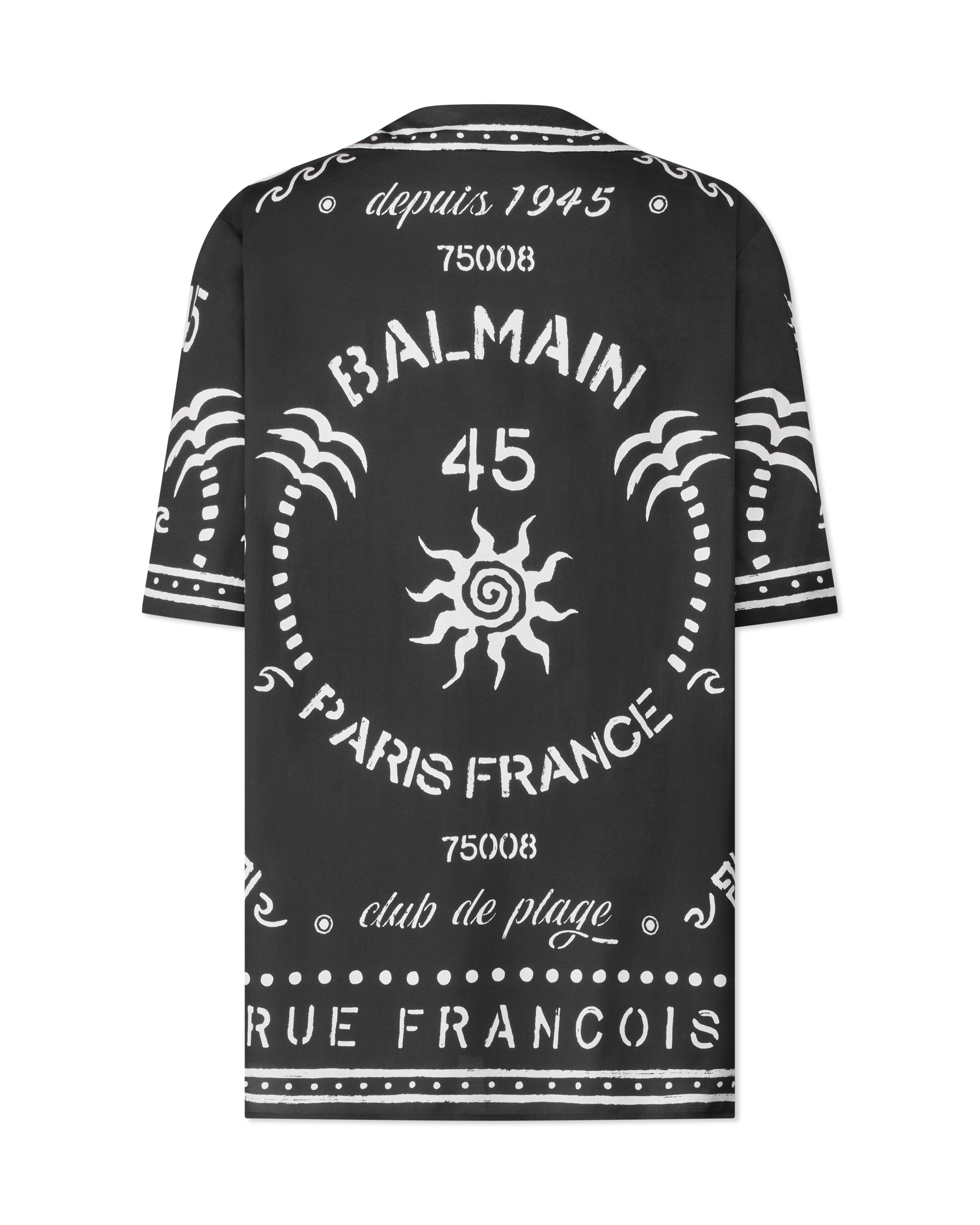 Balmain Club Printed Pyjama Shirt