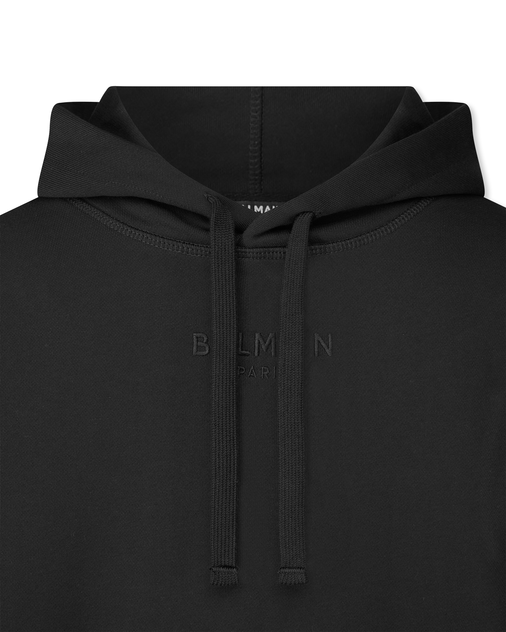 Balmain Paris Embossed Logo Hoodie