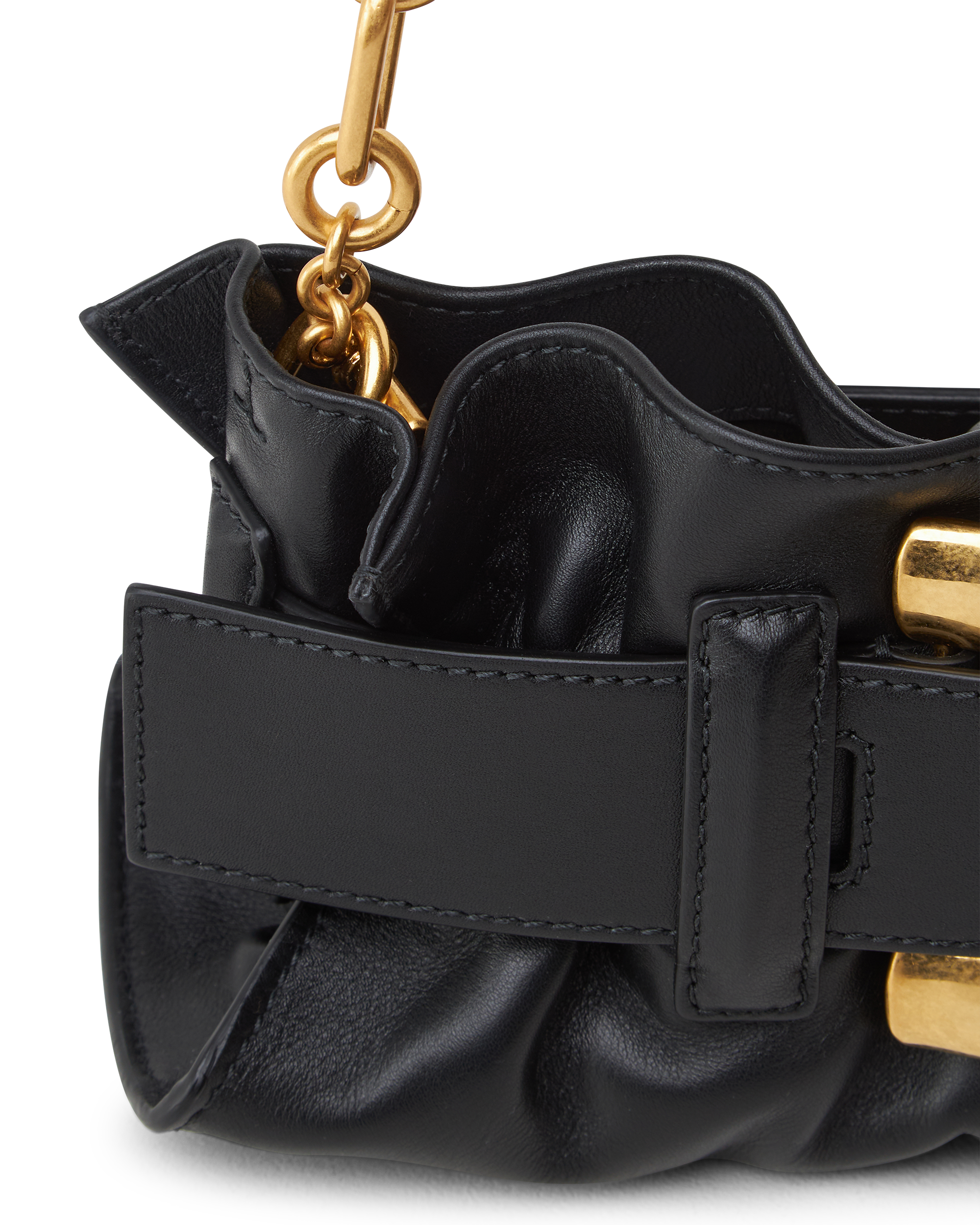Mini Calfskin Leather Anthem Shoulder Bag