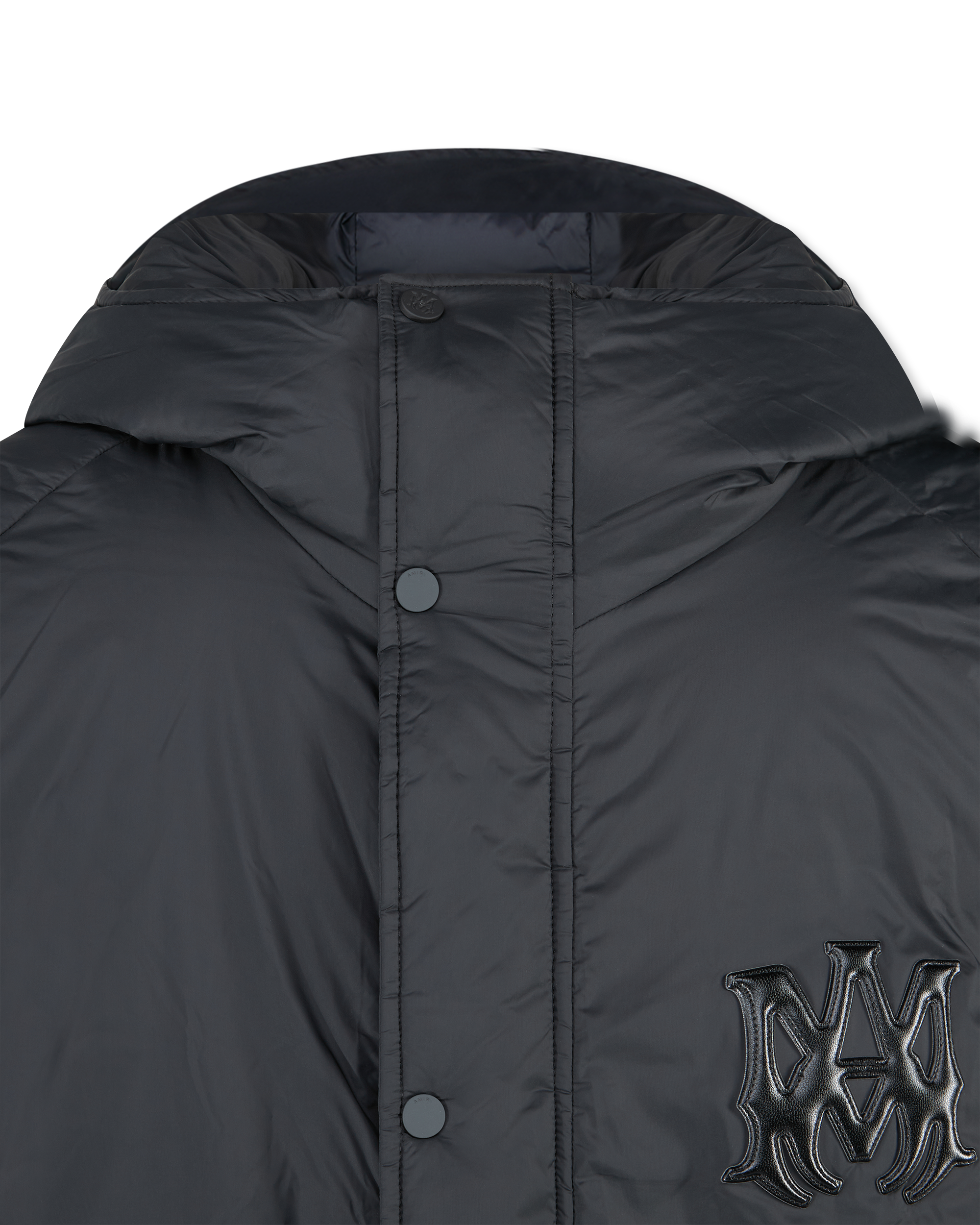 Logo Hooded Down Jacket