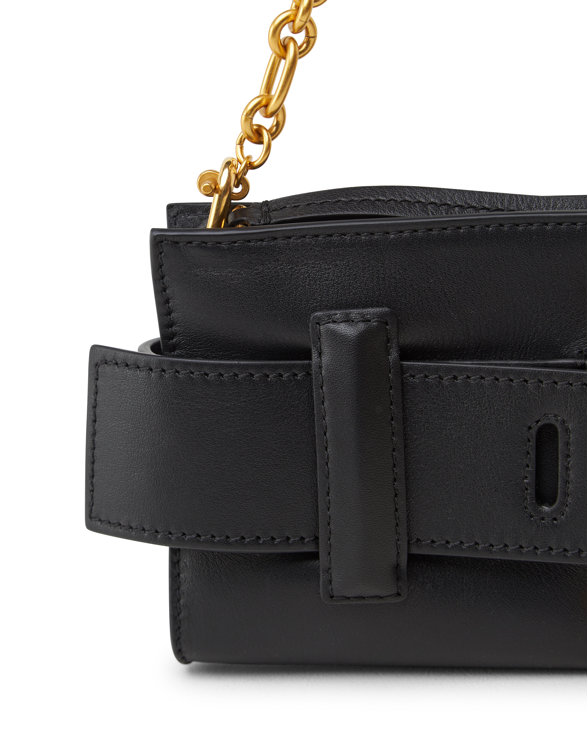 Anthem Calfskin Leather Clutch