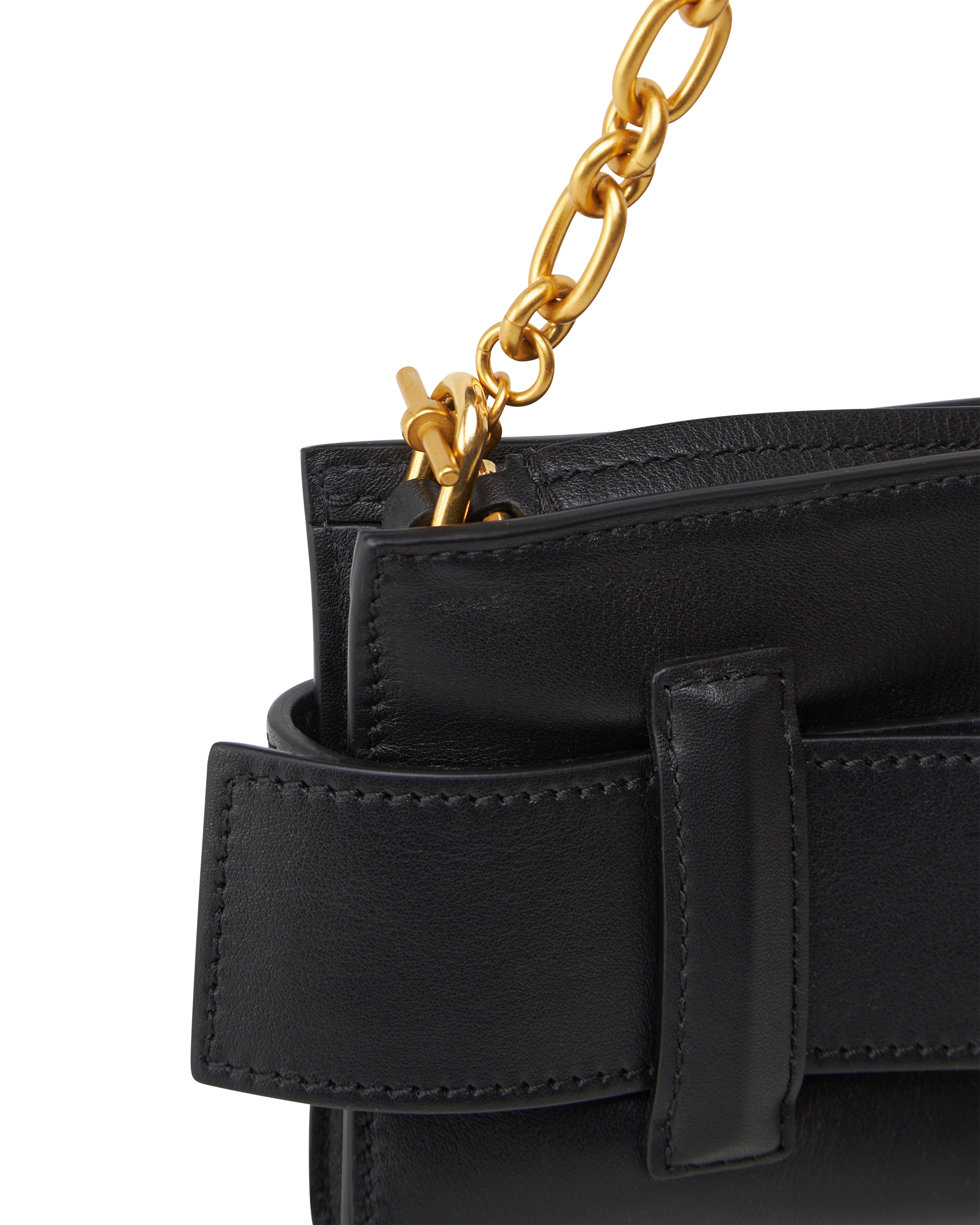 Anthem Calfskin Leather Clutch