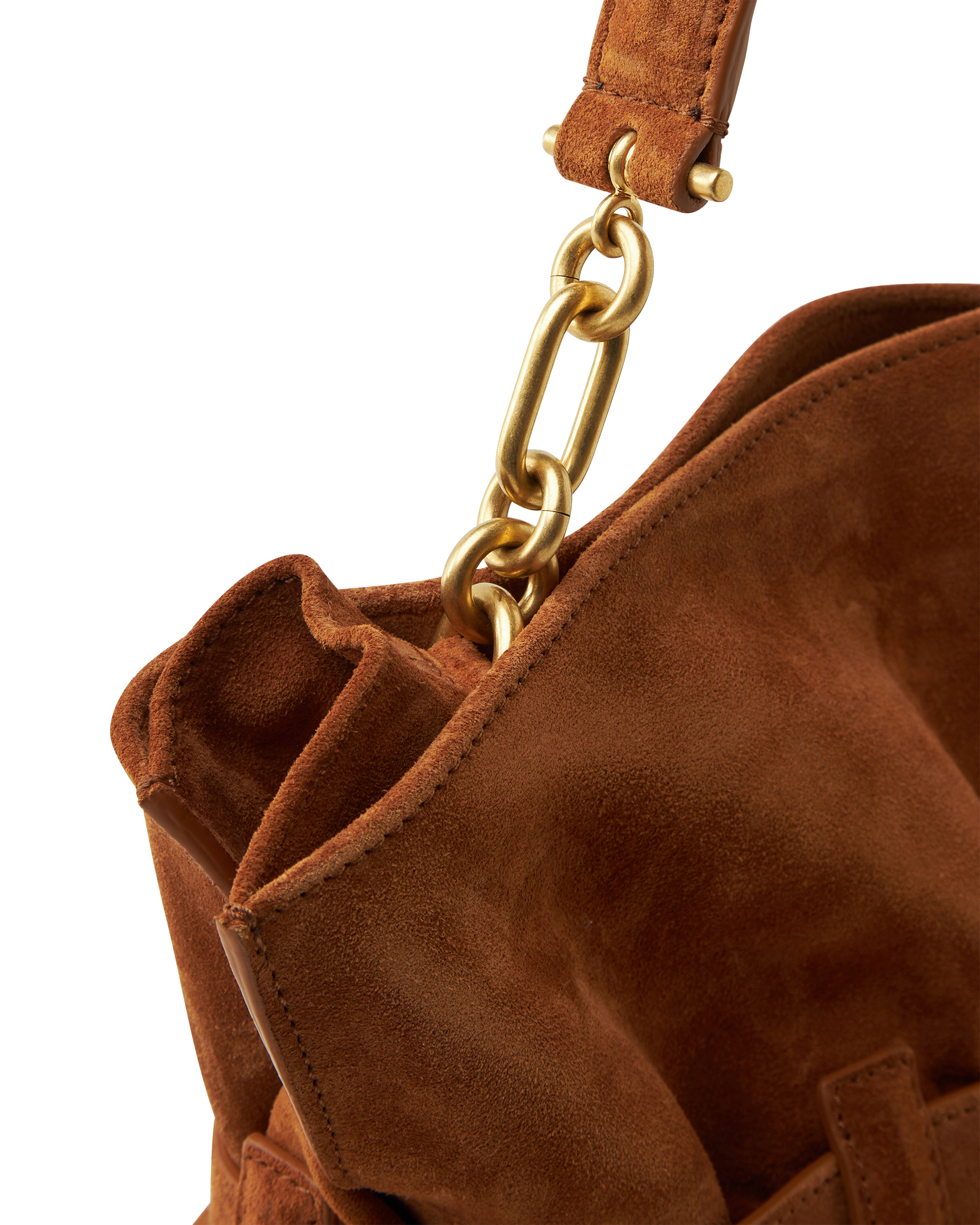 Anthem Medium Suede Leather Bag