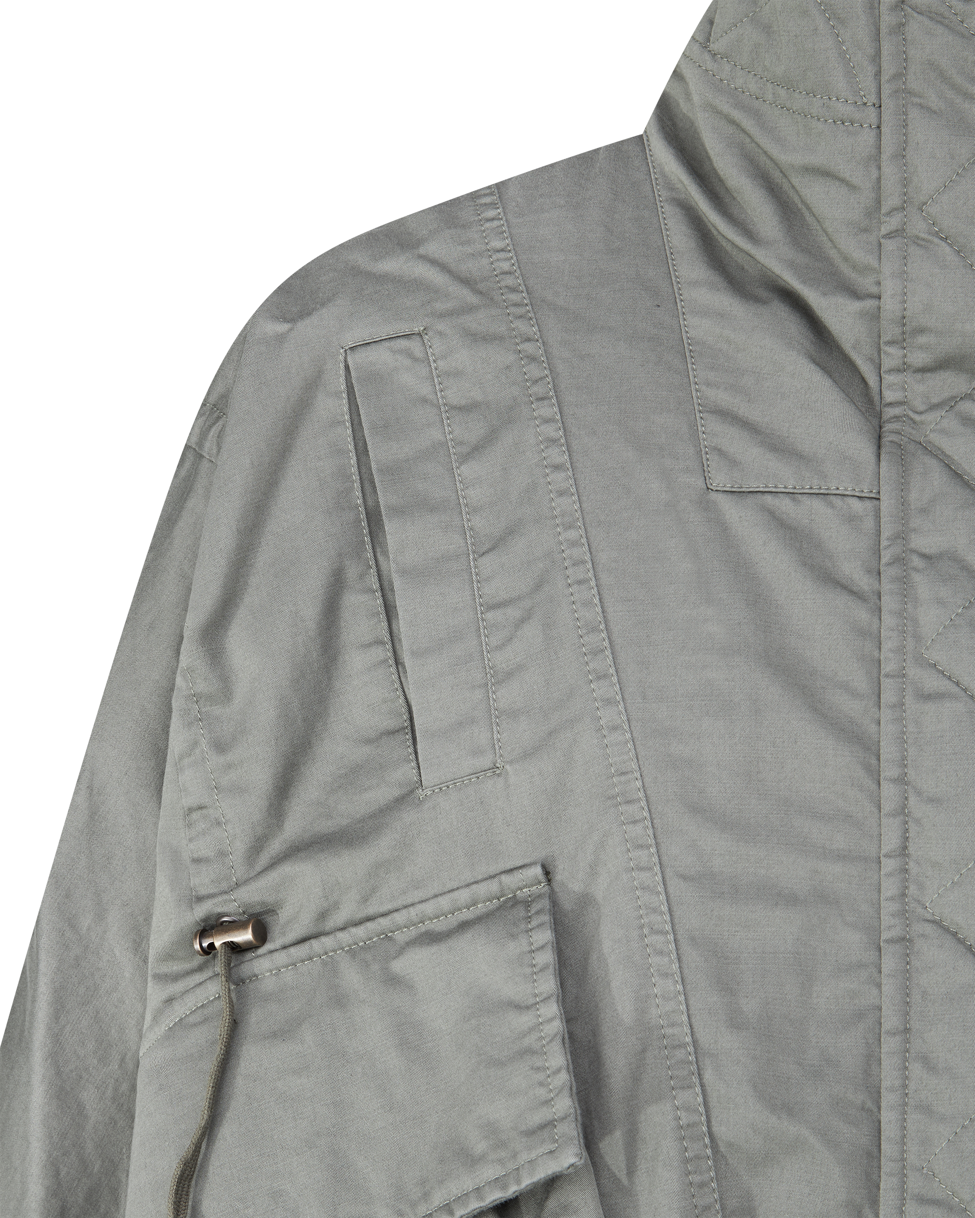 Cotton Gabardine Parka