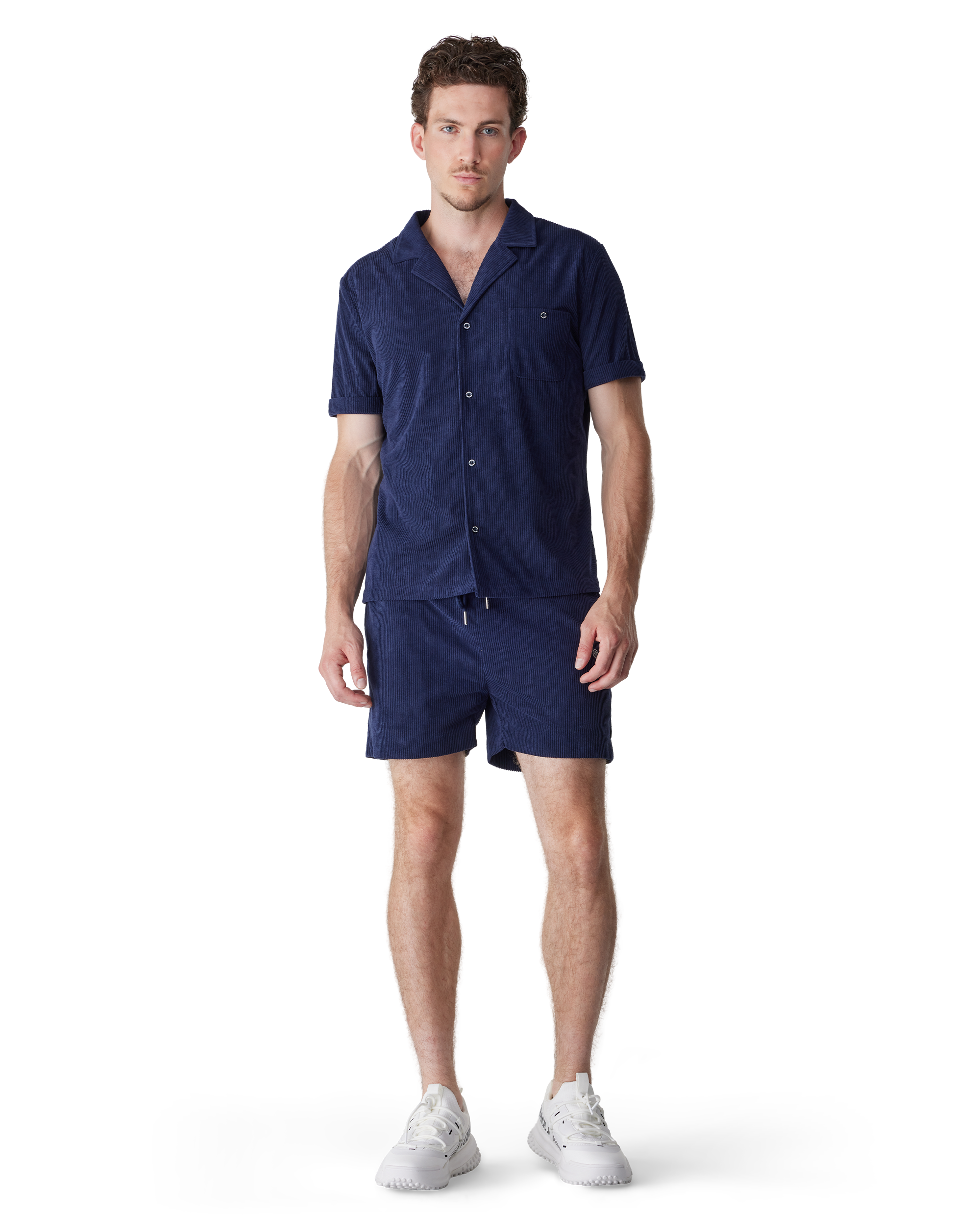 Cord Camp Collar Shirt