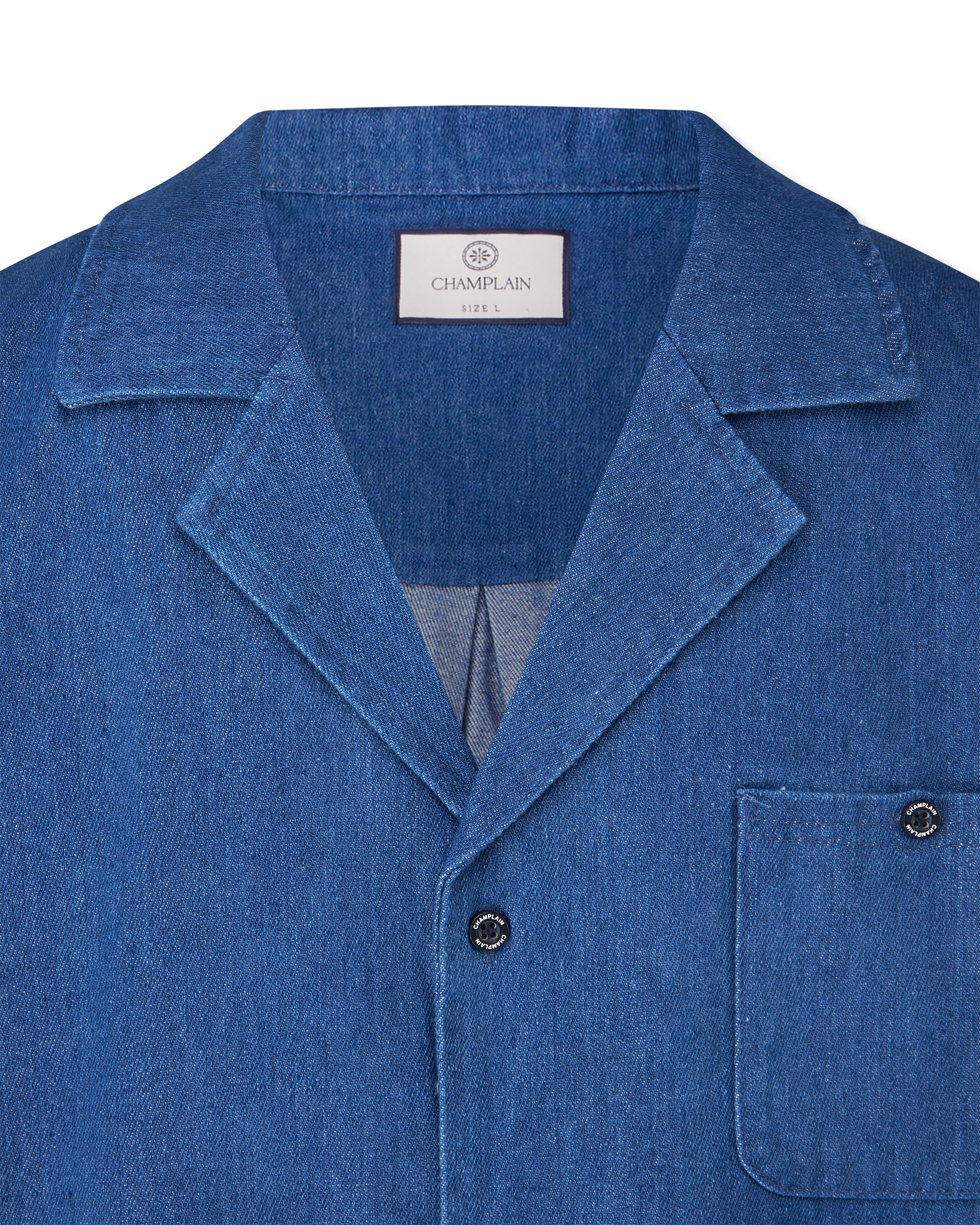 Denim Cuban Shirt