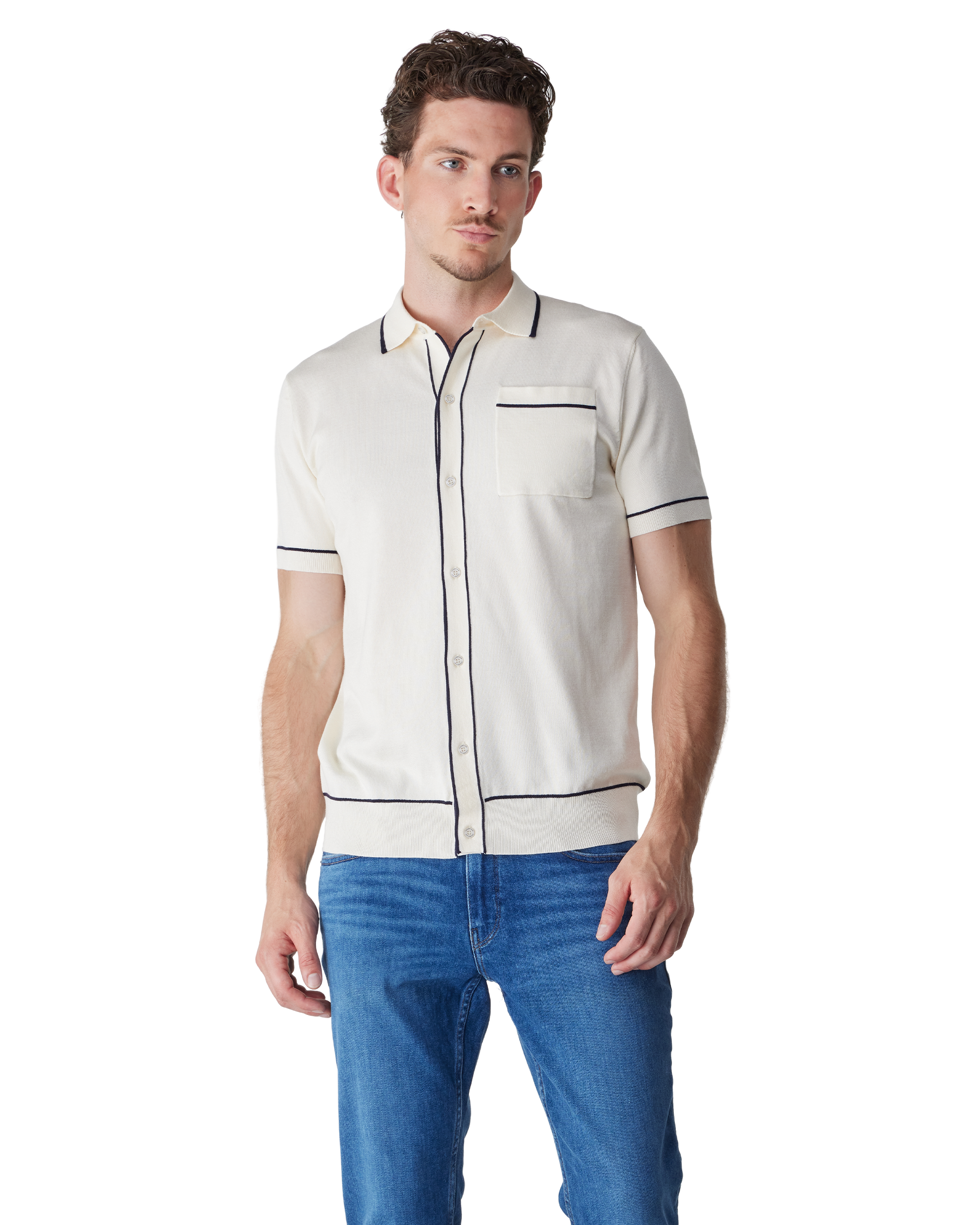 Button Down Polo