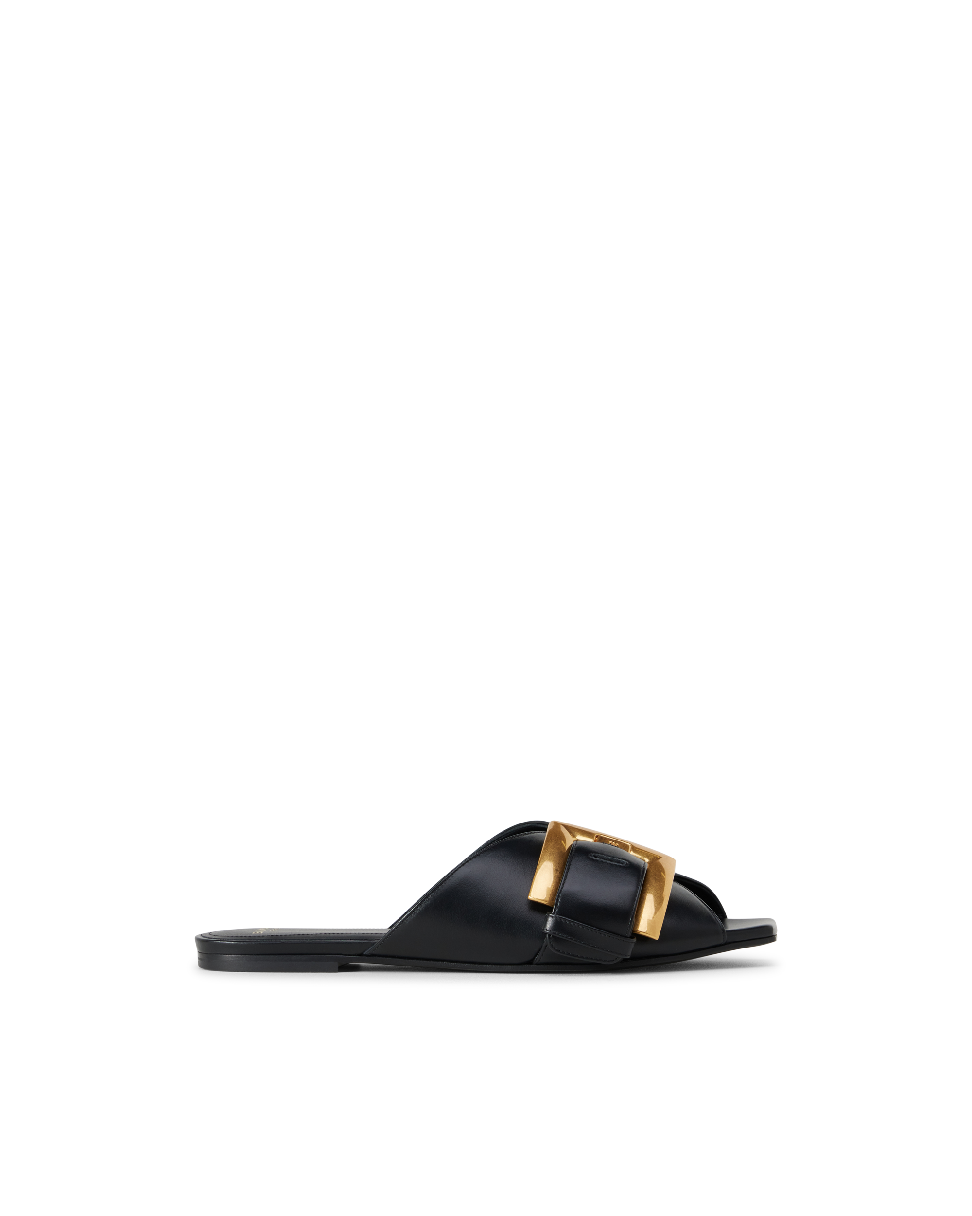Anthem Flat Calfskin Leather Sandals