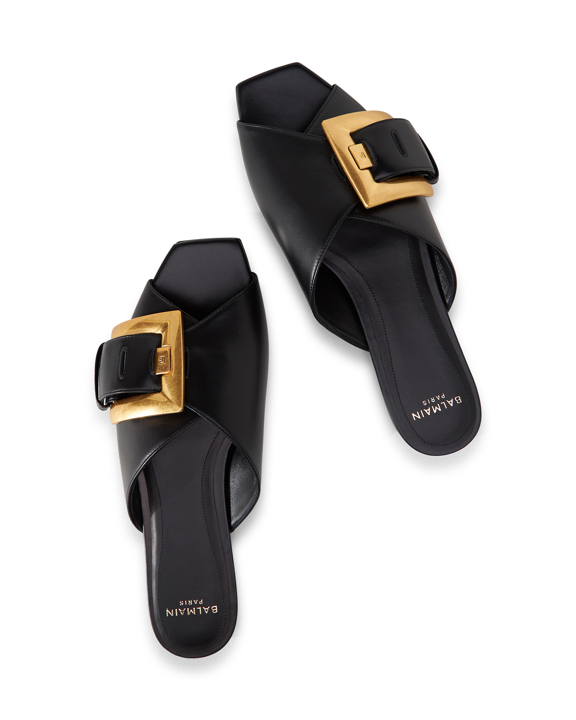Anthem Flat Calfskin Leather Sandals