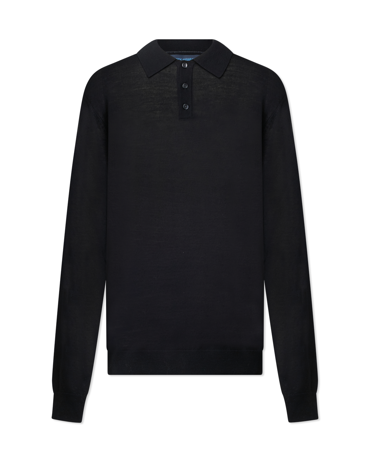 Extra-Fine Merino Button Polo