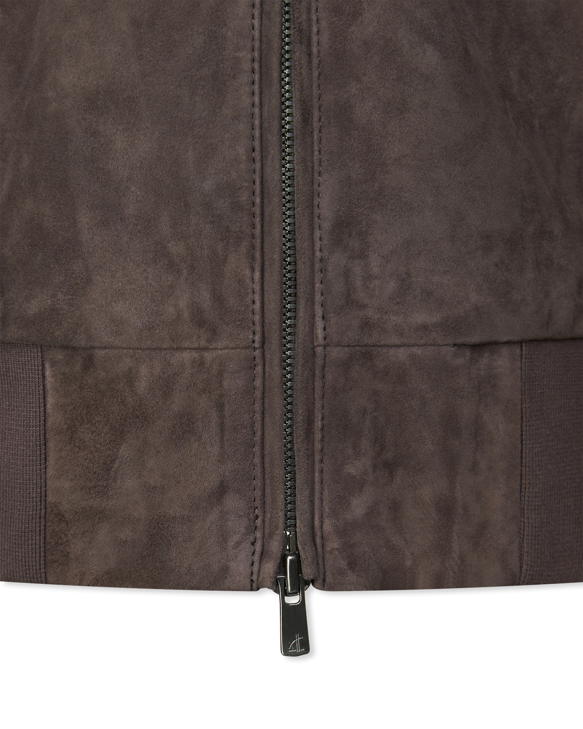 Suede Baseball Bomber Jacket