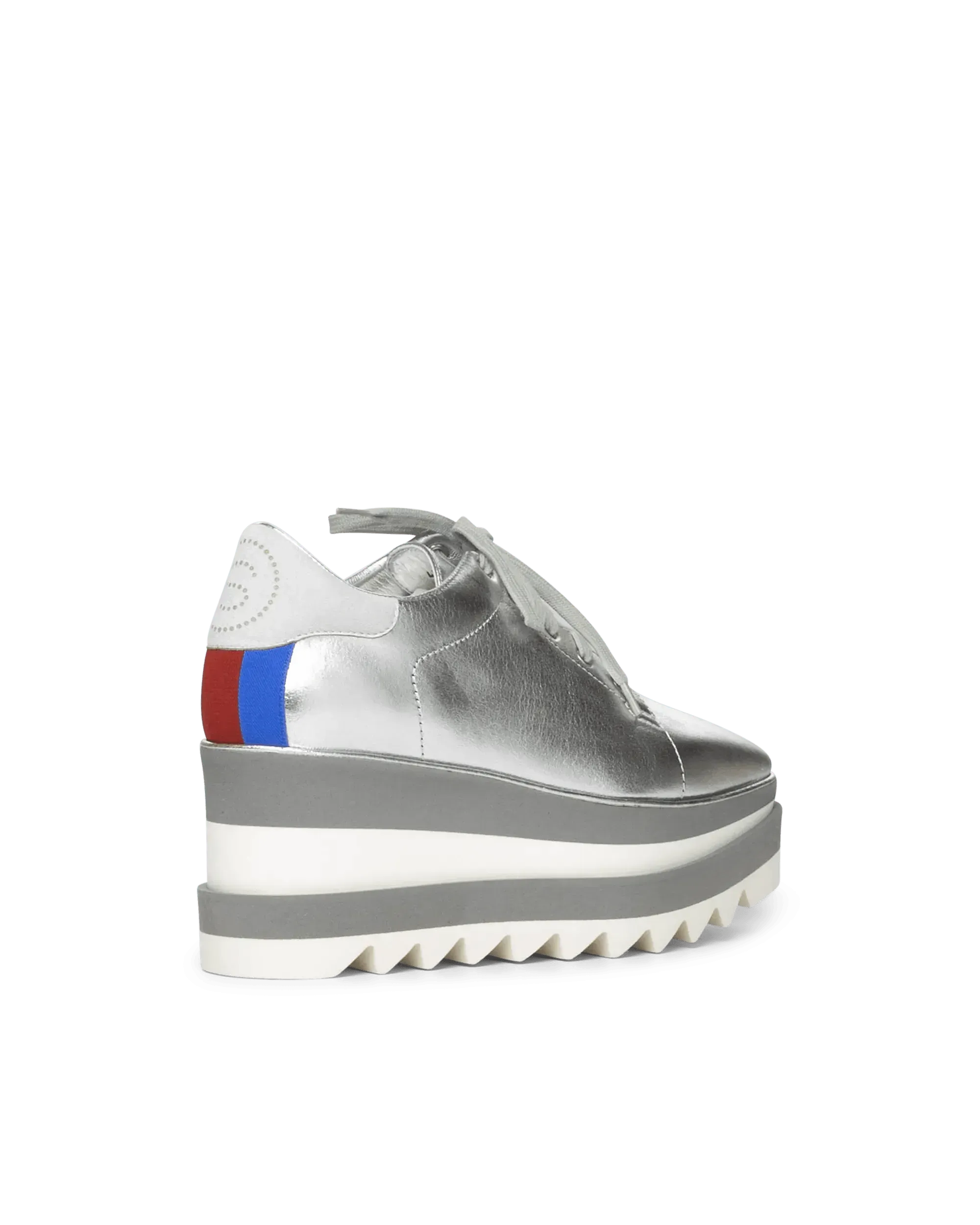 Silver Platform Sneakers - DIHSAN