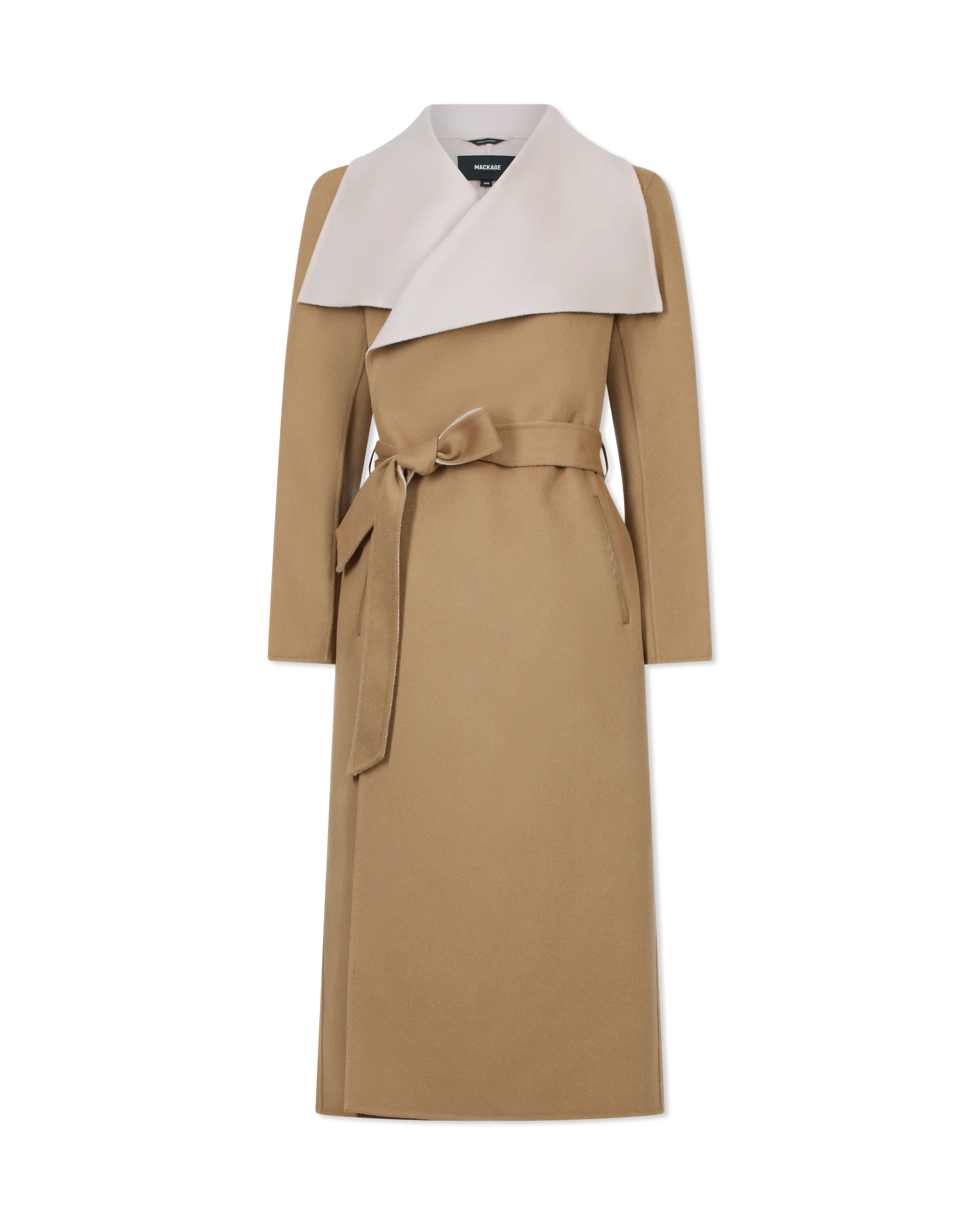 MAI-CN Wool Wrap Coat