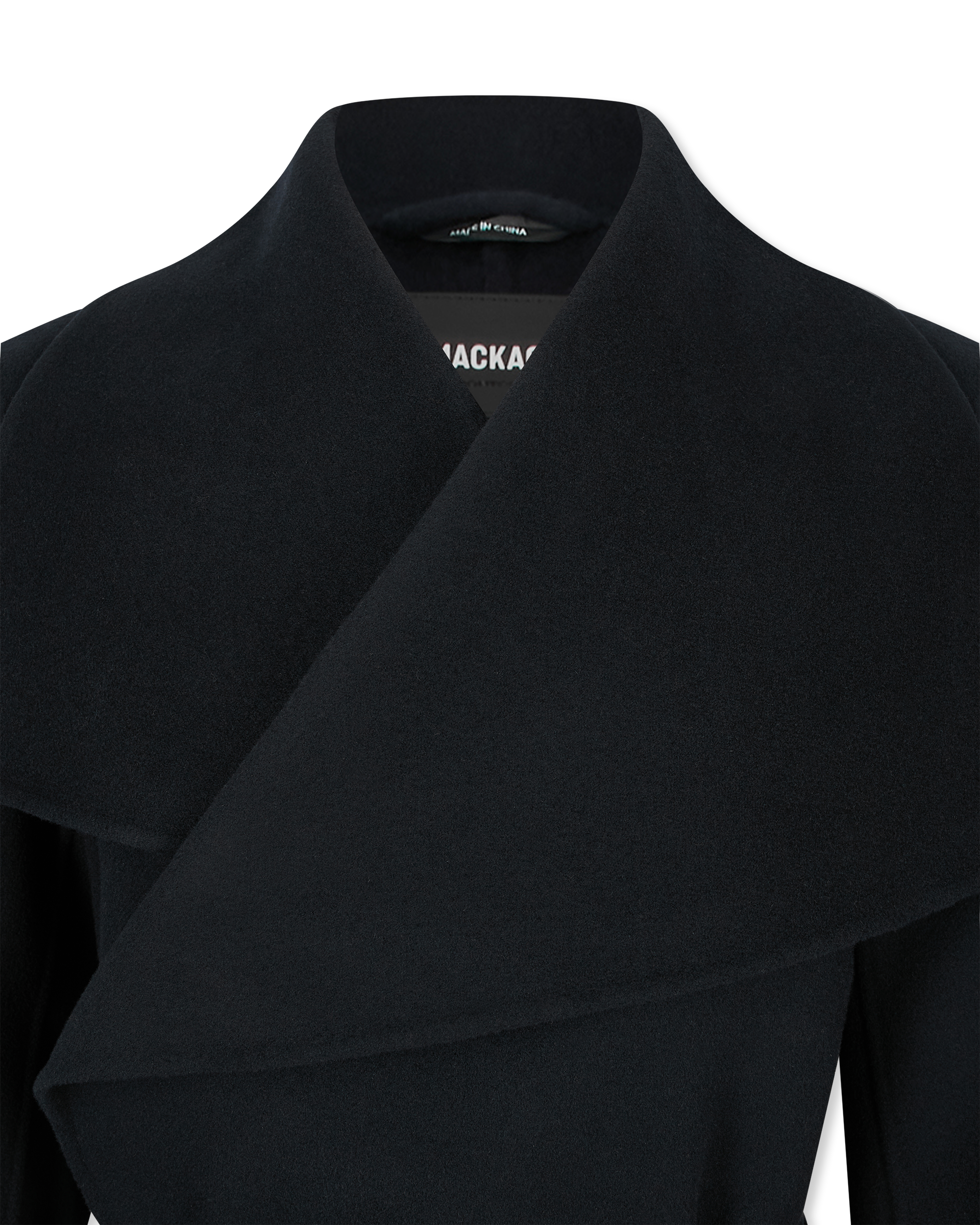 MAI-CN Wool Wrap Coat